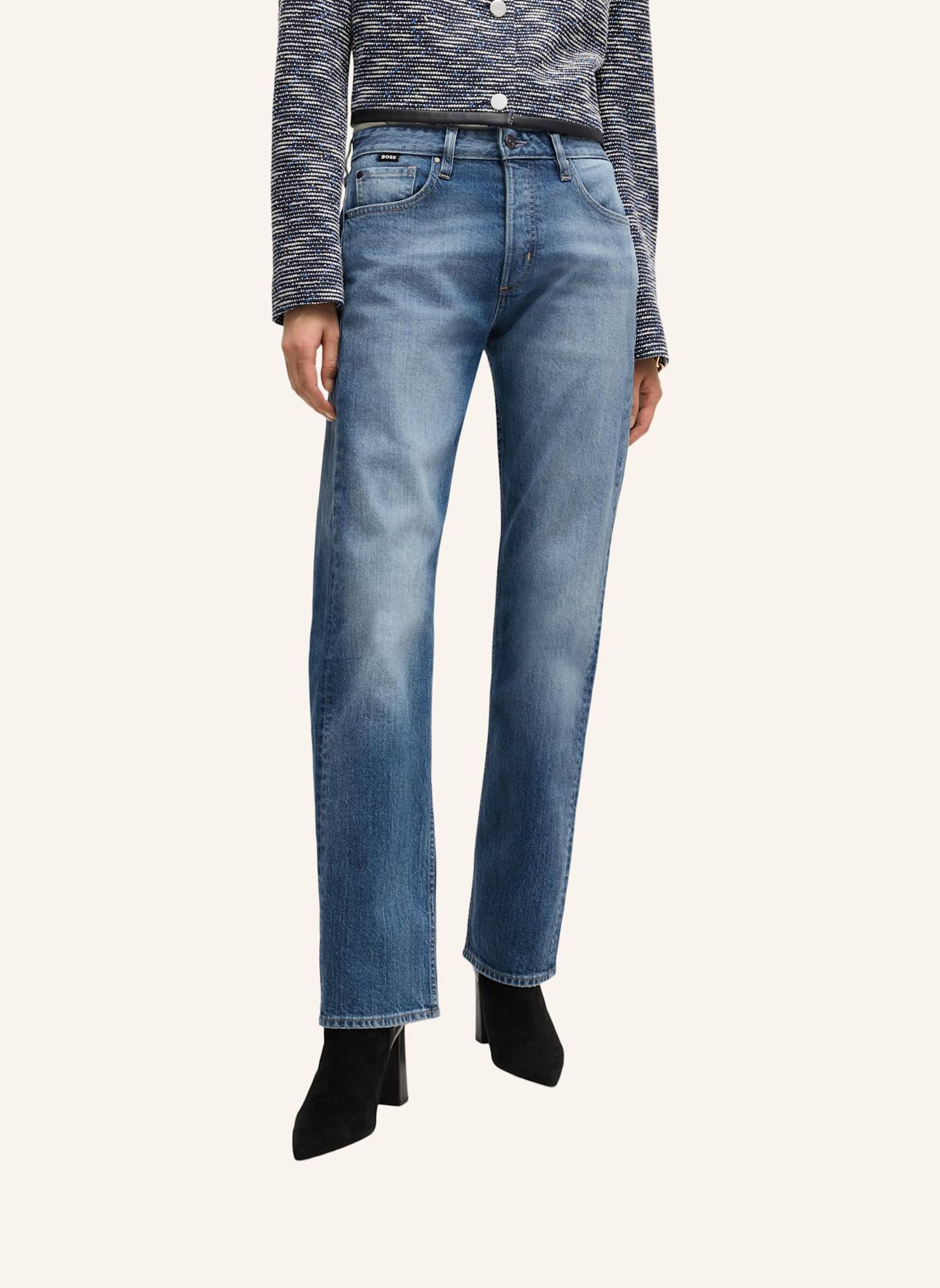 BOSS Jeans HEIGHT-CLASSIC JEAN Regular Fit, Farbe: BLAU (Bild 5)