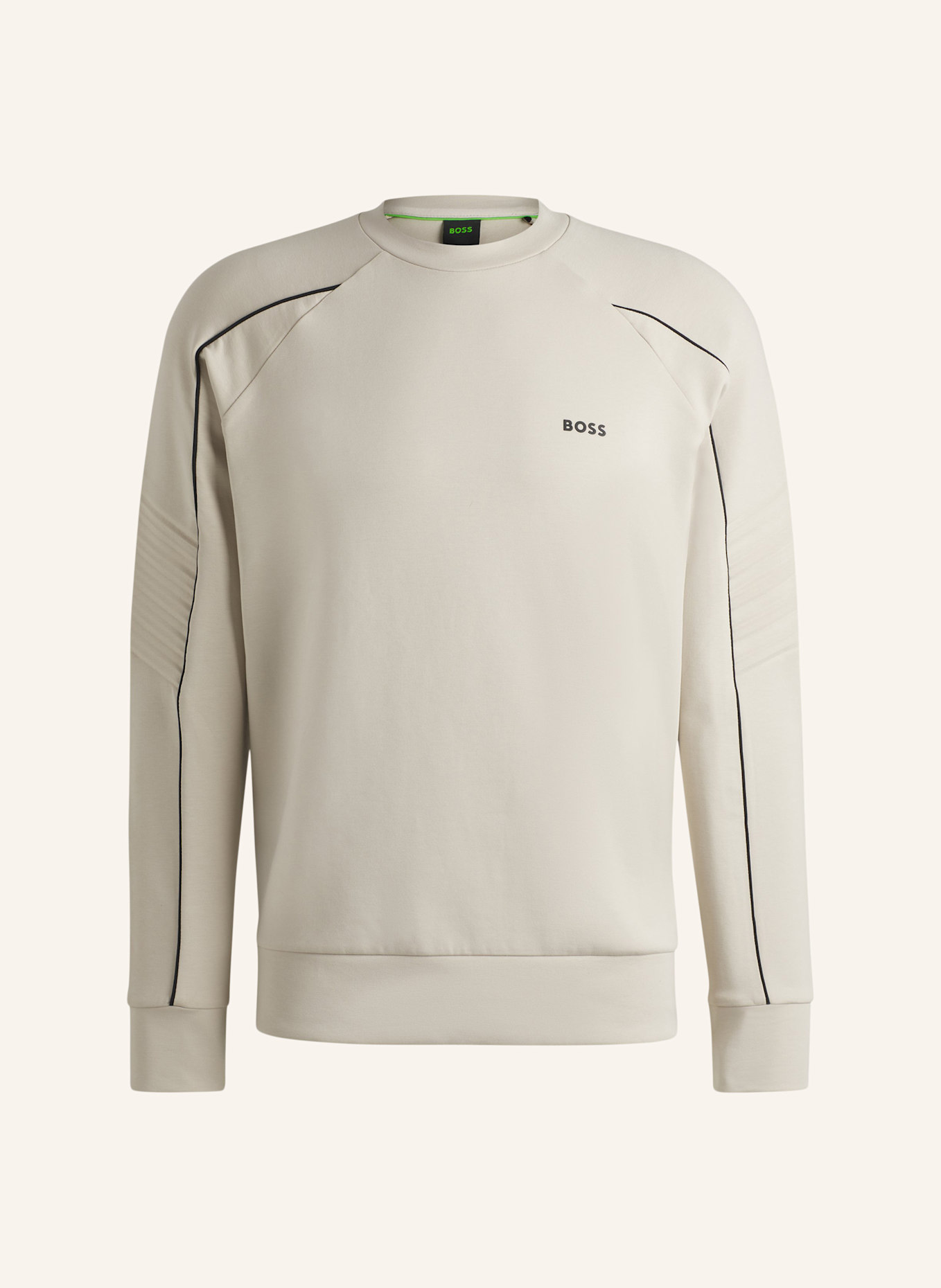 BOSS Sweatshirt SALBO 1 Regular Fit, Farbe: BEIGE (Bild 1)