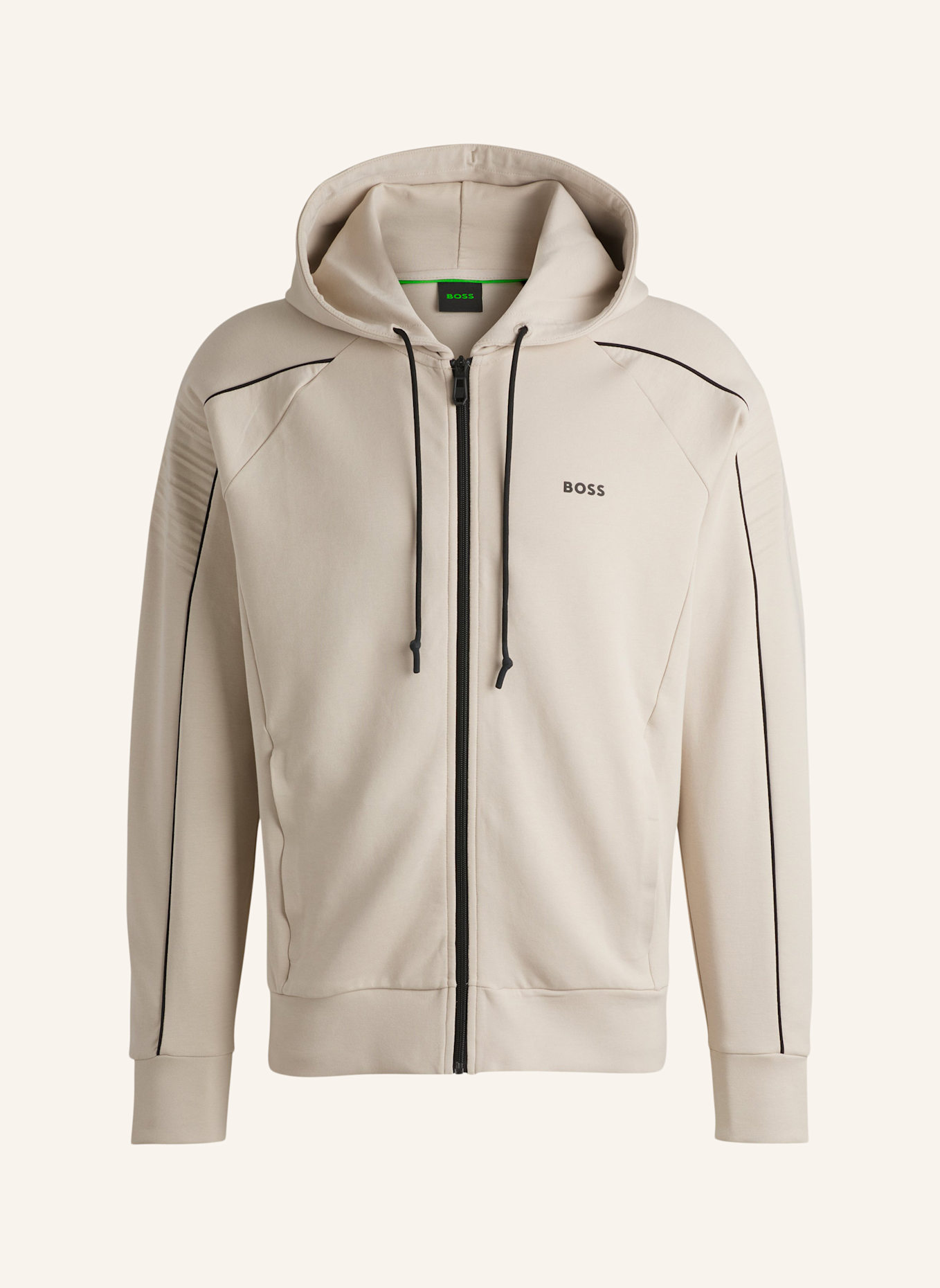 BOSS Sweatshirt SAGGY 1 Regular Fit, Farbe: BEIGE (Bild 1)