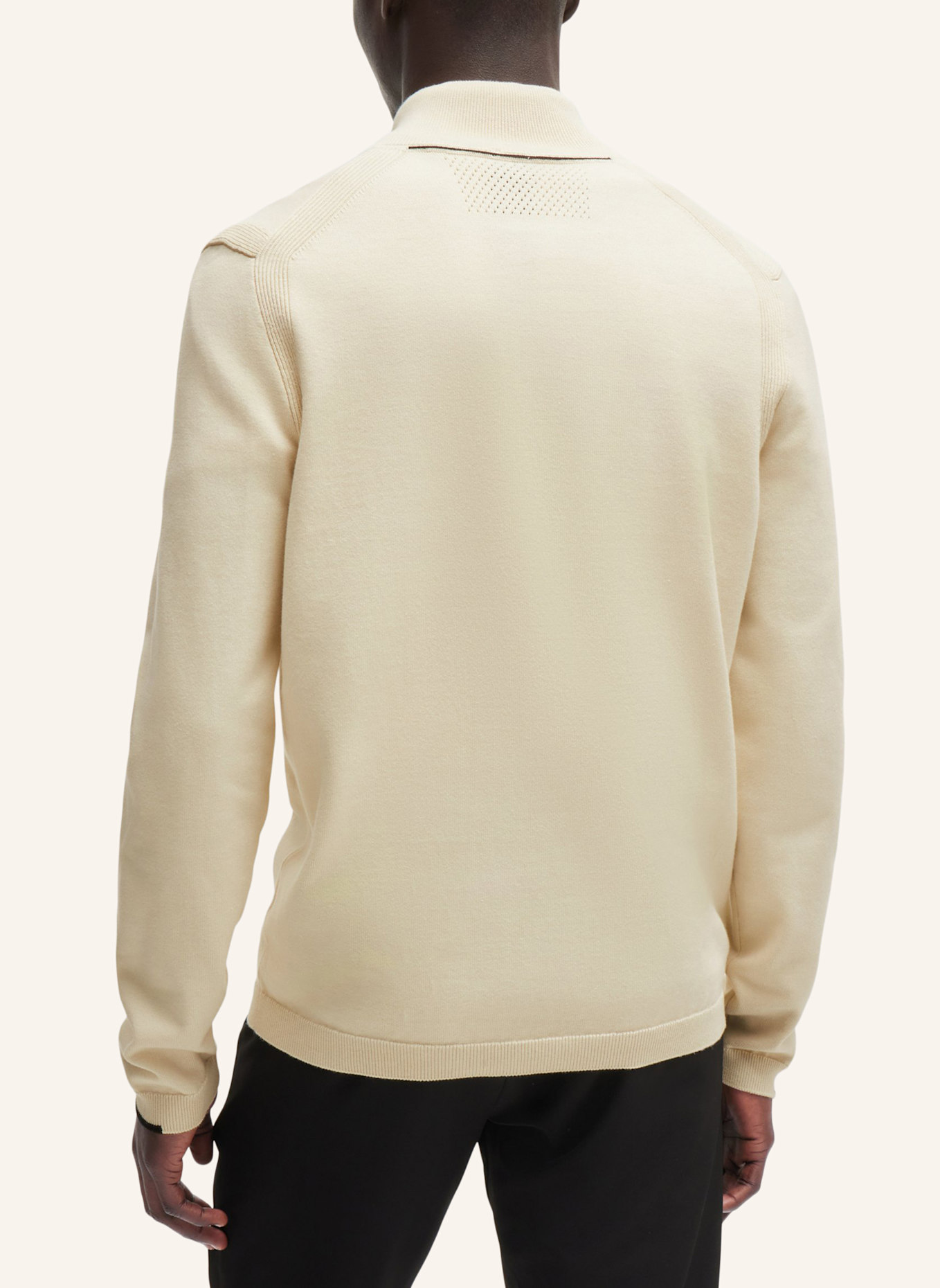 BOSS Pullover EVER-X_QZ Regular Fit, Farbe: BEIGE (Bild 2)