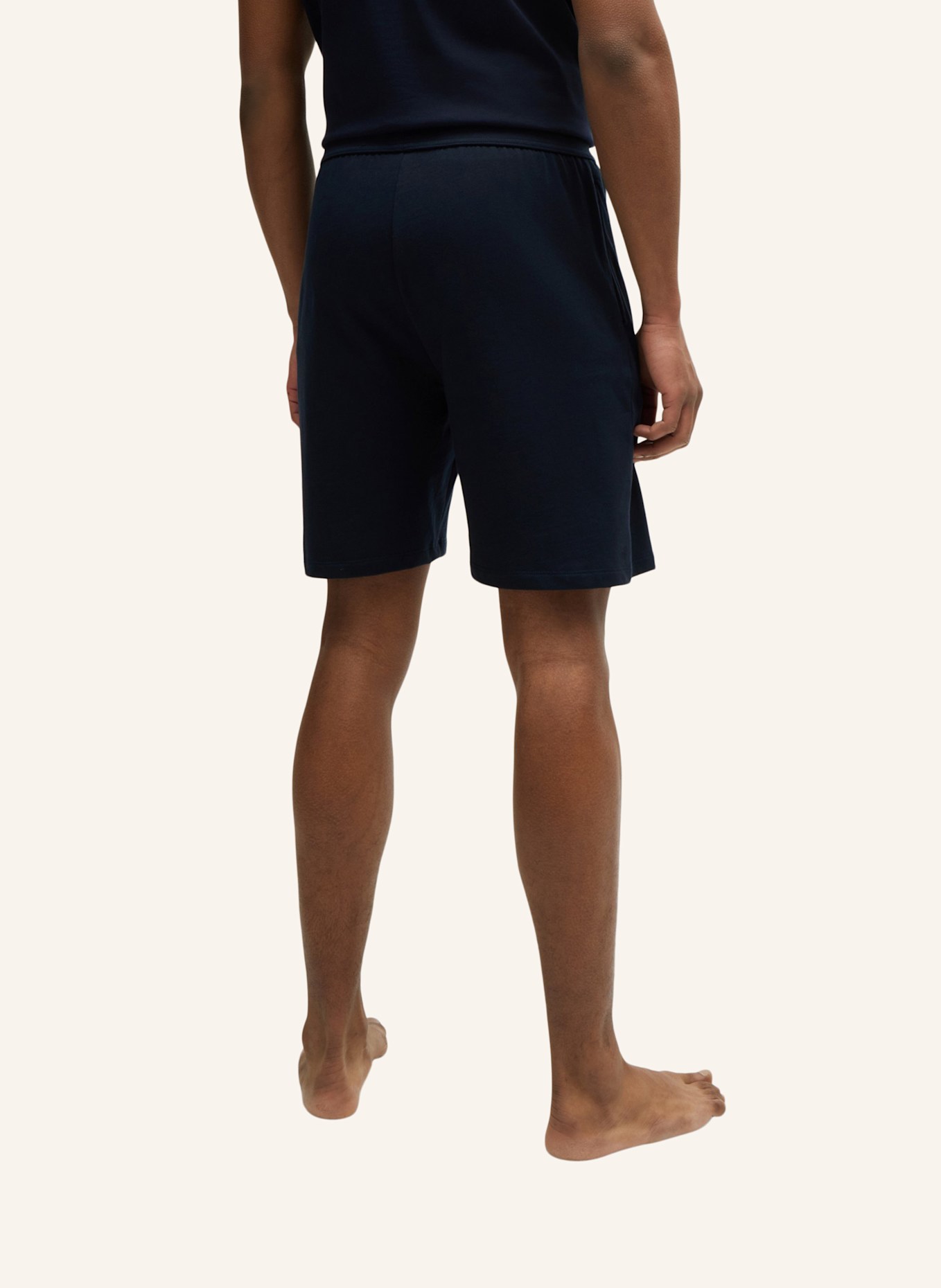 BOSS Loungewear Unterteil AUTHENTIC SHORTS, Farbe: DUNKELBLAU (Bild 2)