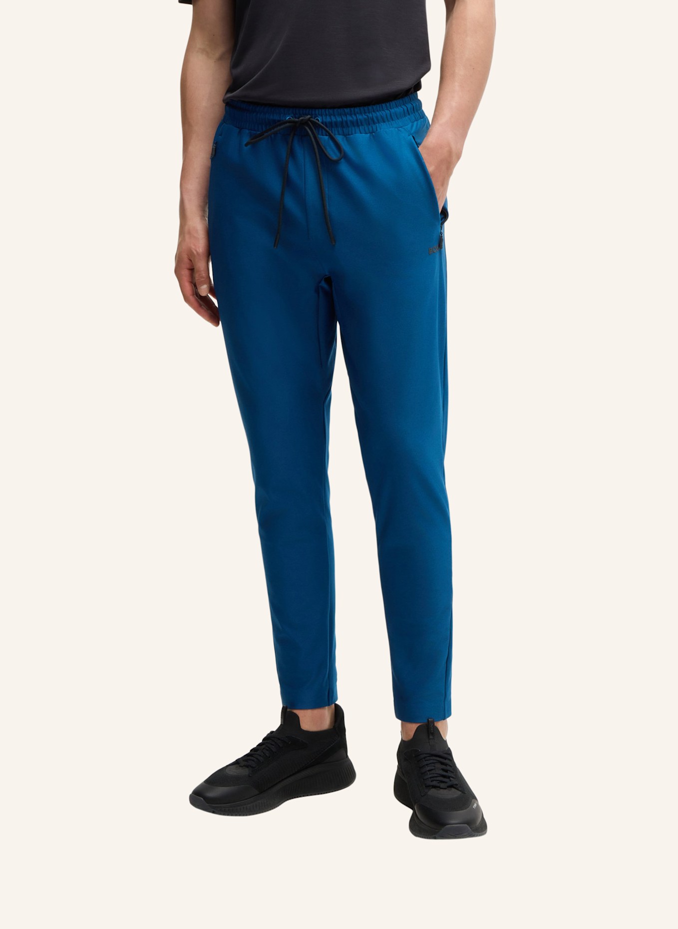 BOSS Casual Hose HICON ACTIVE 1 Regular Fit, Farbe: BLAU (Bild 5)