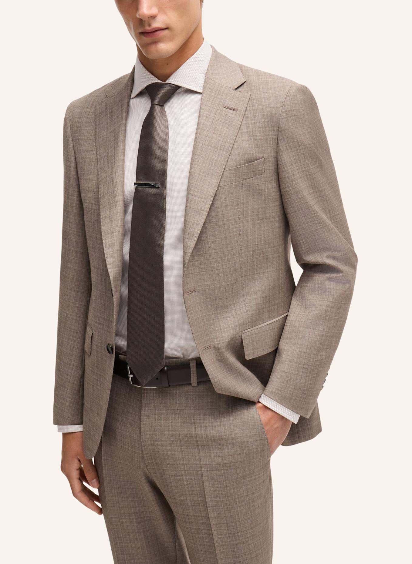 BOSS Business Hemd L-HAYS-SPREAD-C1-243 Slim Fit, Farbe: BEIGE (Bild 4)