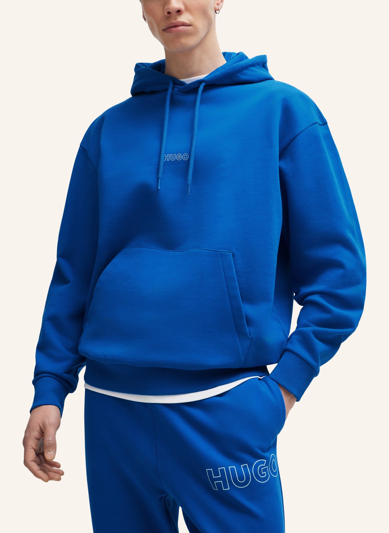 HUGO Sweatshirt NILOPEL, Farbe: BLAU (Bild 4)