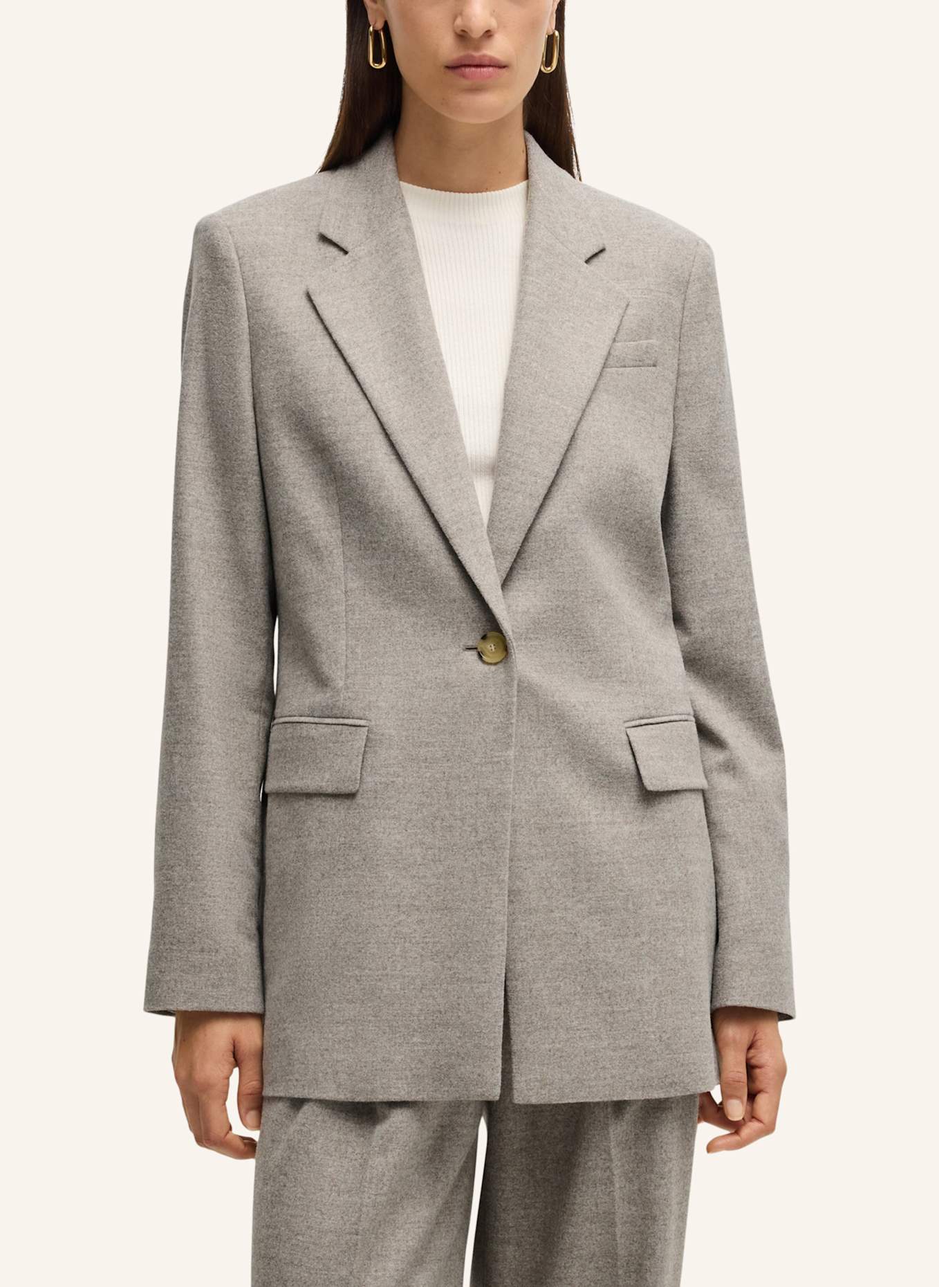 BOSS Blazer JANKA_1 Relaxed Fit, Farbe: GRAU (Bild 5)