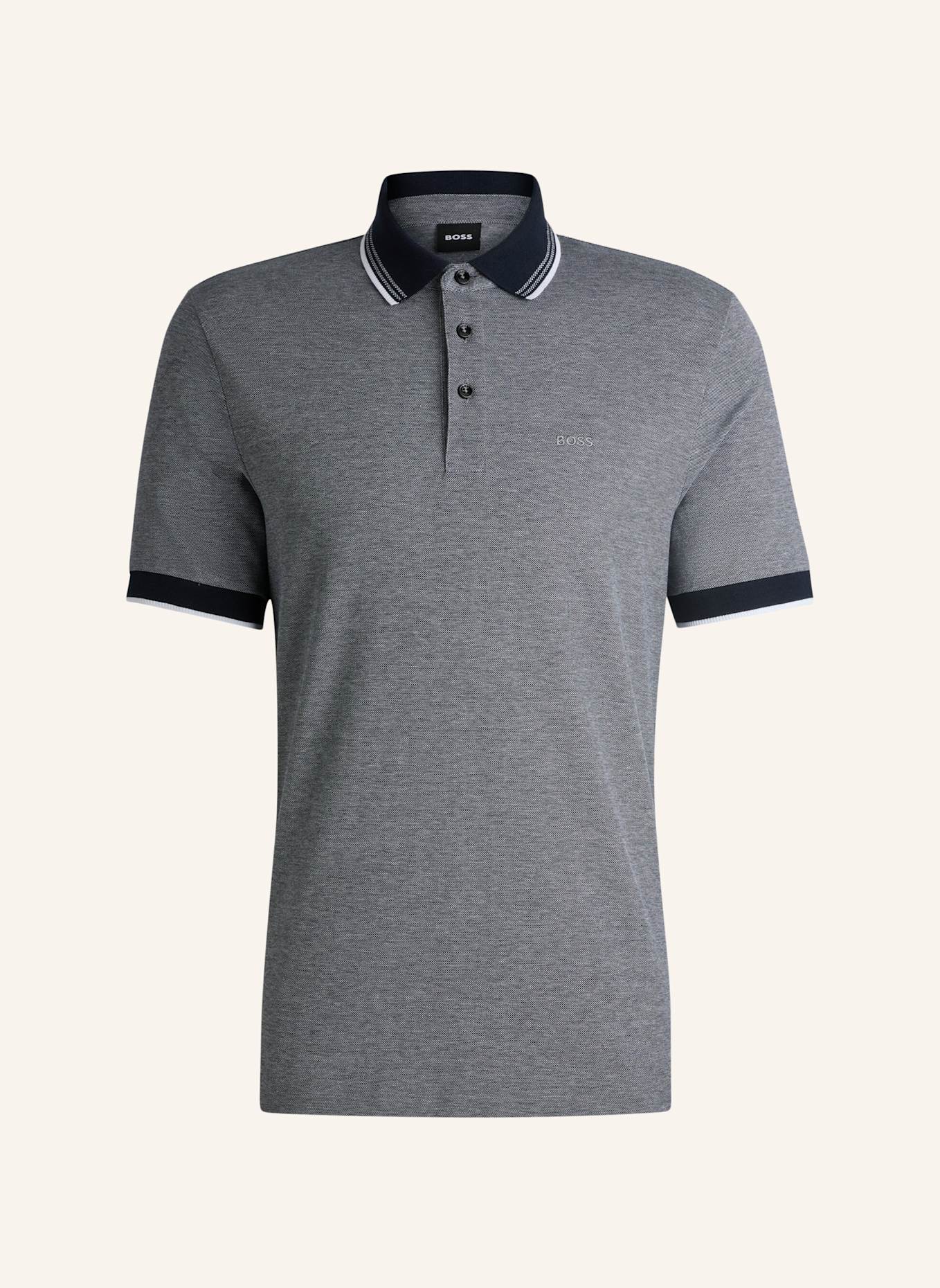 BOSS Poloshirt H-PROUT 141 Regular Fit, Farbe: DUNKELBLAU (Bild 1)