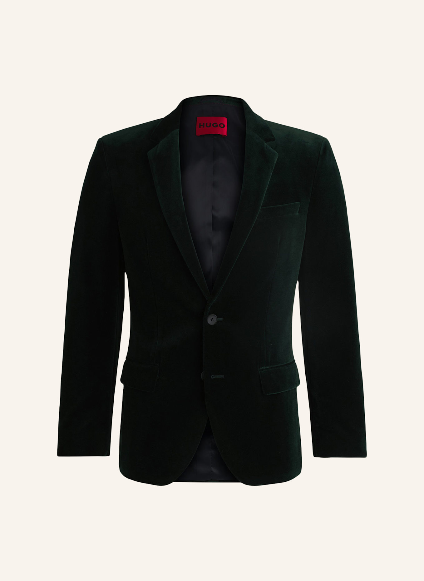 HUGO Blazer HENRY232X Slim Fit, Farbe: DUNKELGRÜN (Bild 1)