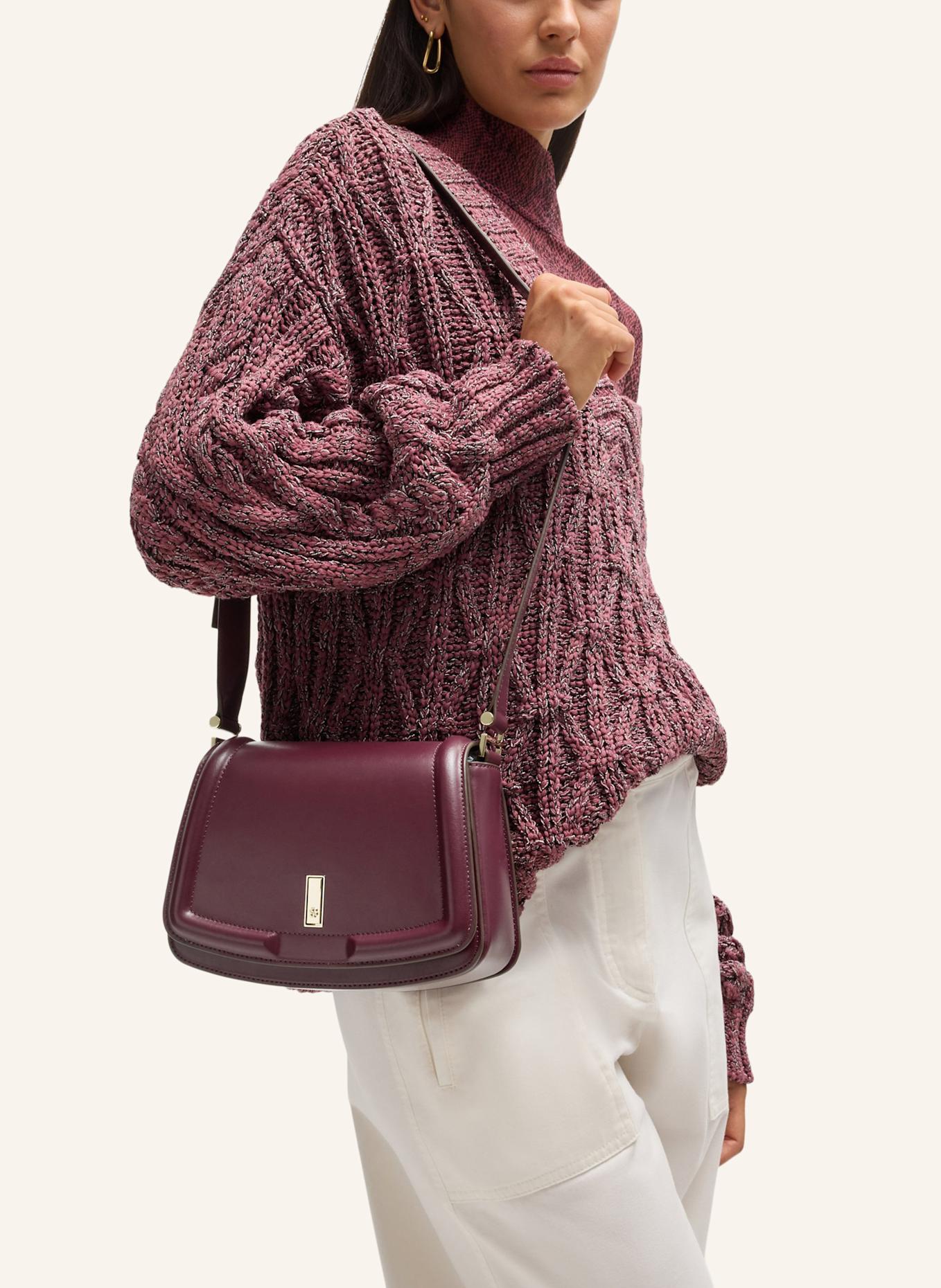 BOSS Crossbody-Tasche ARIELL SADDLE N., Farbe: DUNKELROT (Bild 5)