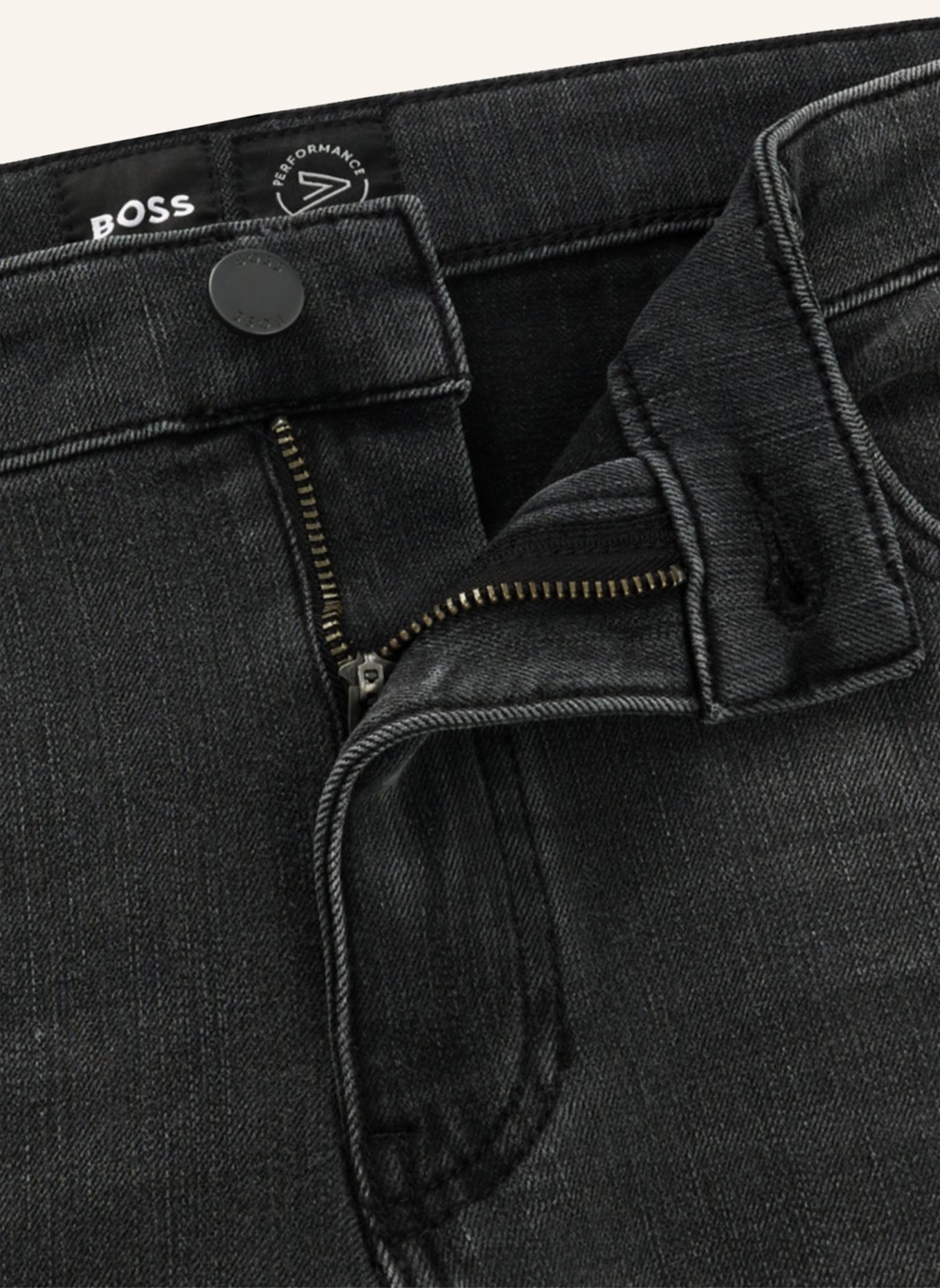 BOSS Jeans P-DELAWARE Slim Fit, Farbe: DUNKELGRAU (Bild 2)