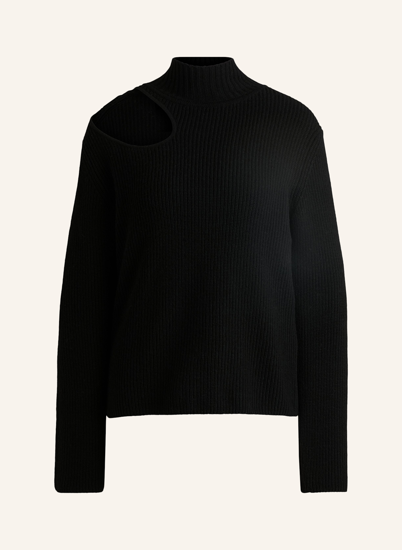 HUGO Pullover SHEVANNI Relaxed Fit, Farbe: SCHWARZ (Bild 1)