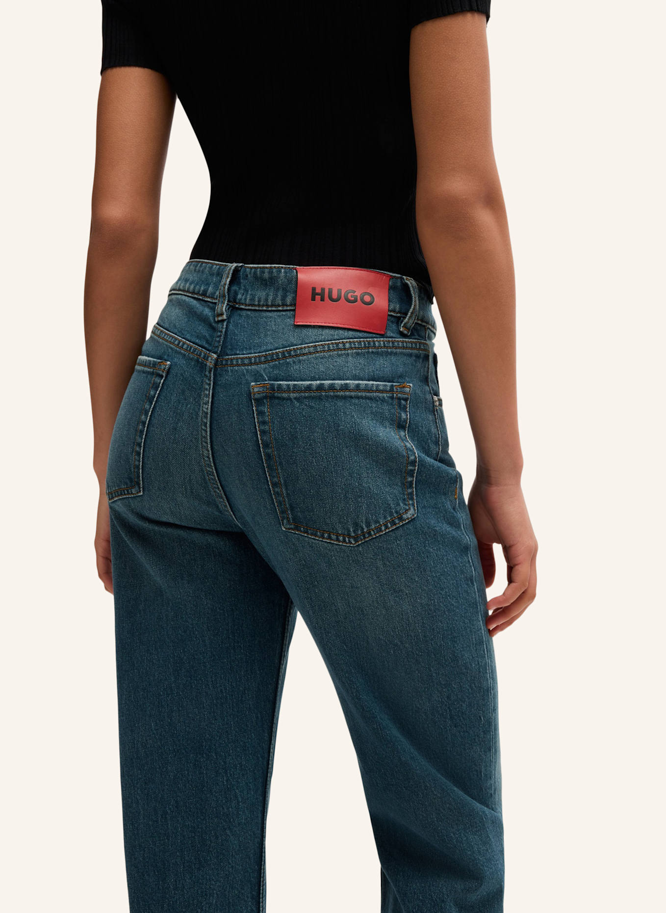 HUGO Jeans GILISSI Straight Fit, Farbe: DUNKELBLAU (Bild 4)