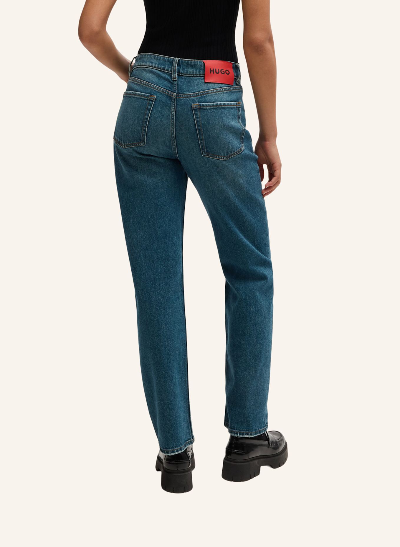 HUGO Jeans GILISSI Straight Fit, Farbe: DUNKELBLAU (Bild 3)