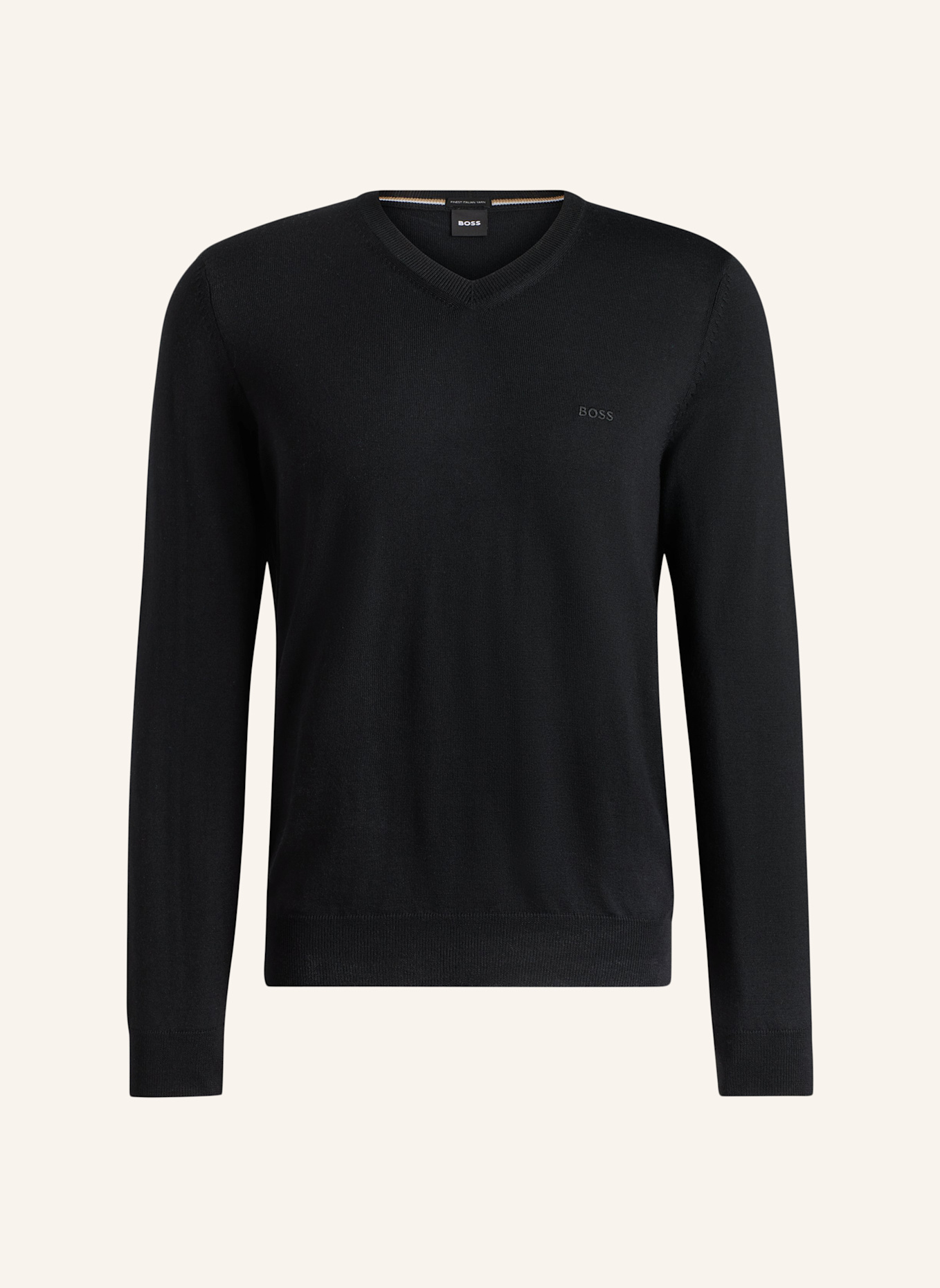 BOSS Pullover BARAM-L Regular Fit, Farbe: SCHWARZ (Bild 1)