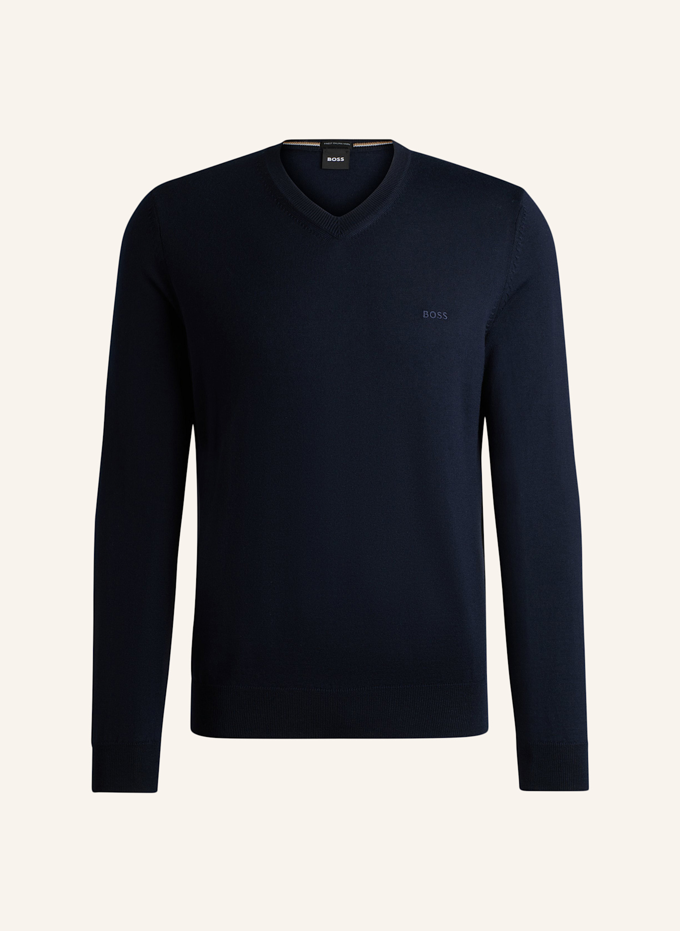 BOSS Pullover BARAM-L Regular Fit, Farbe: DUNKELBLAU (Bild 1)