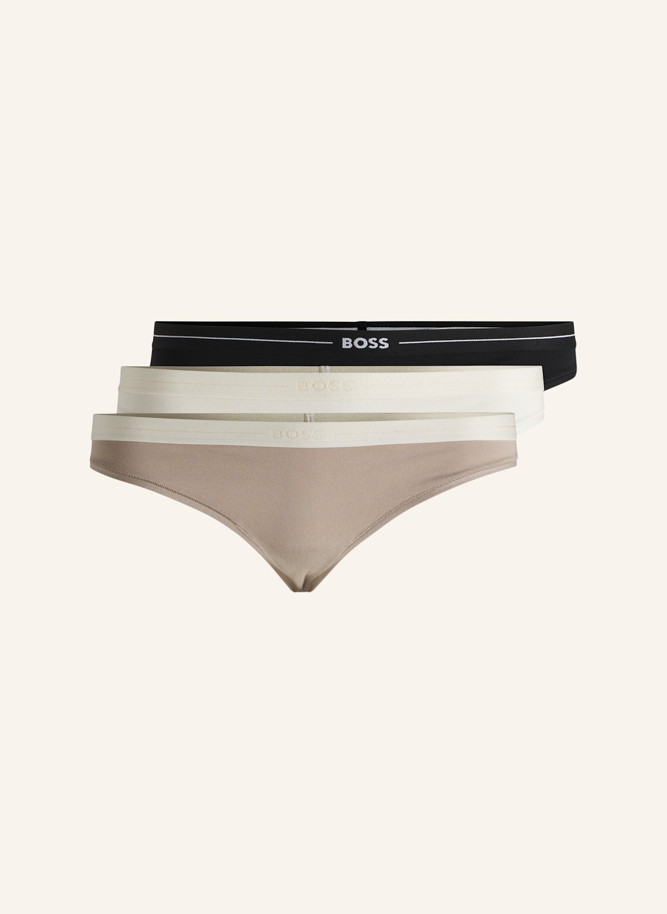 BOSS Slip 3P THONG, Farbe: WEISS (Bild 1)