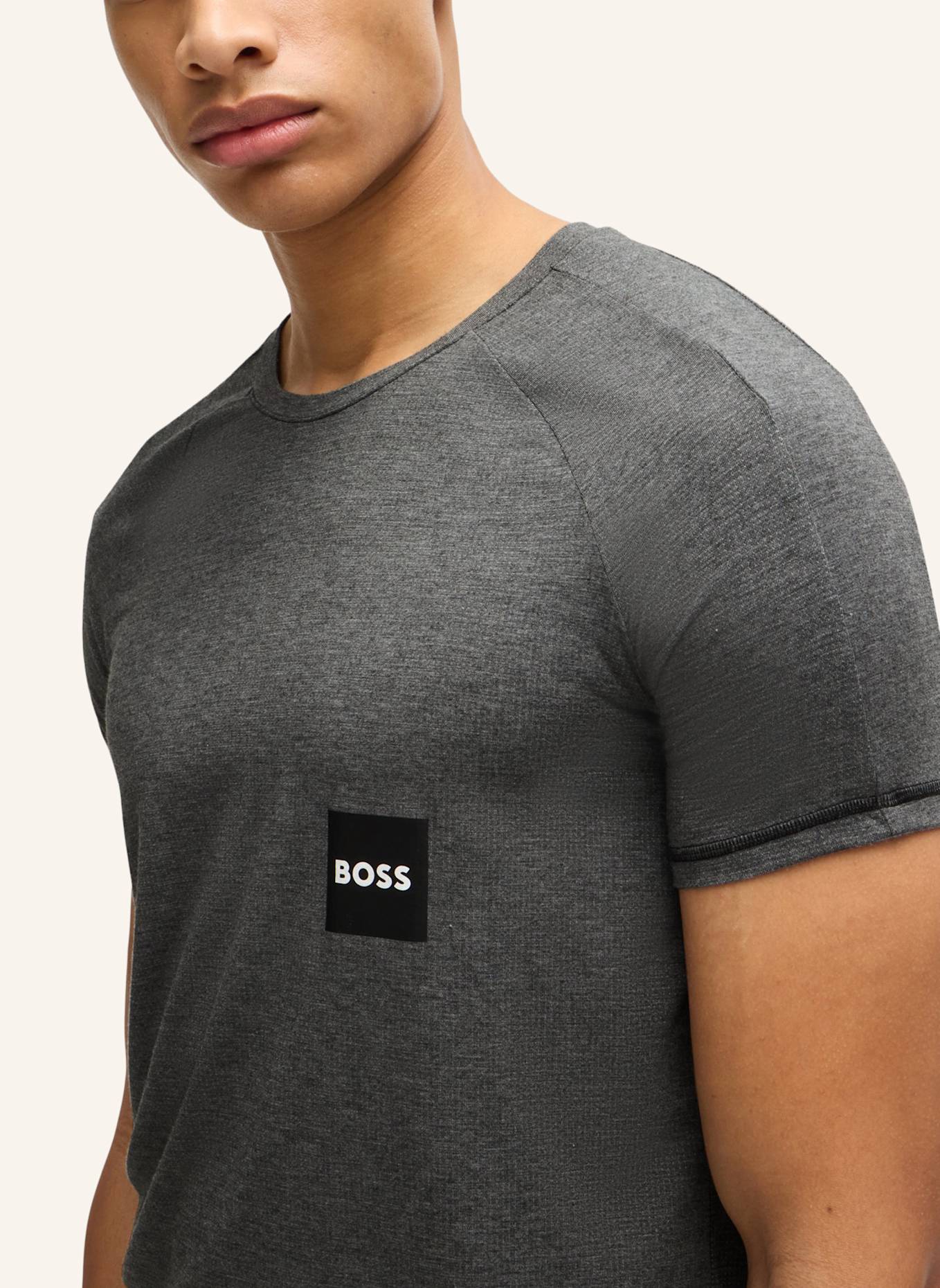 BOSS Unterwäsche Top TSHIRT PERFORMANCE Regular Fit, Farbe: DUNKELGRAU (Bild 3)