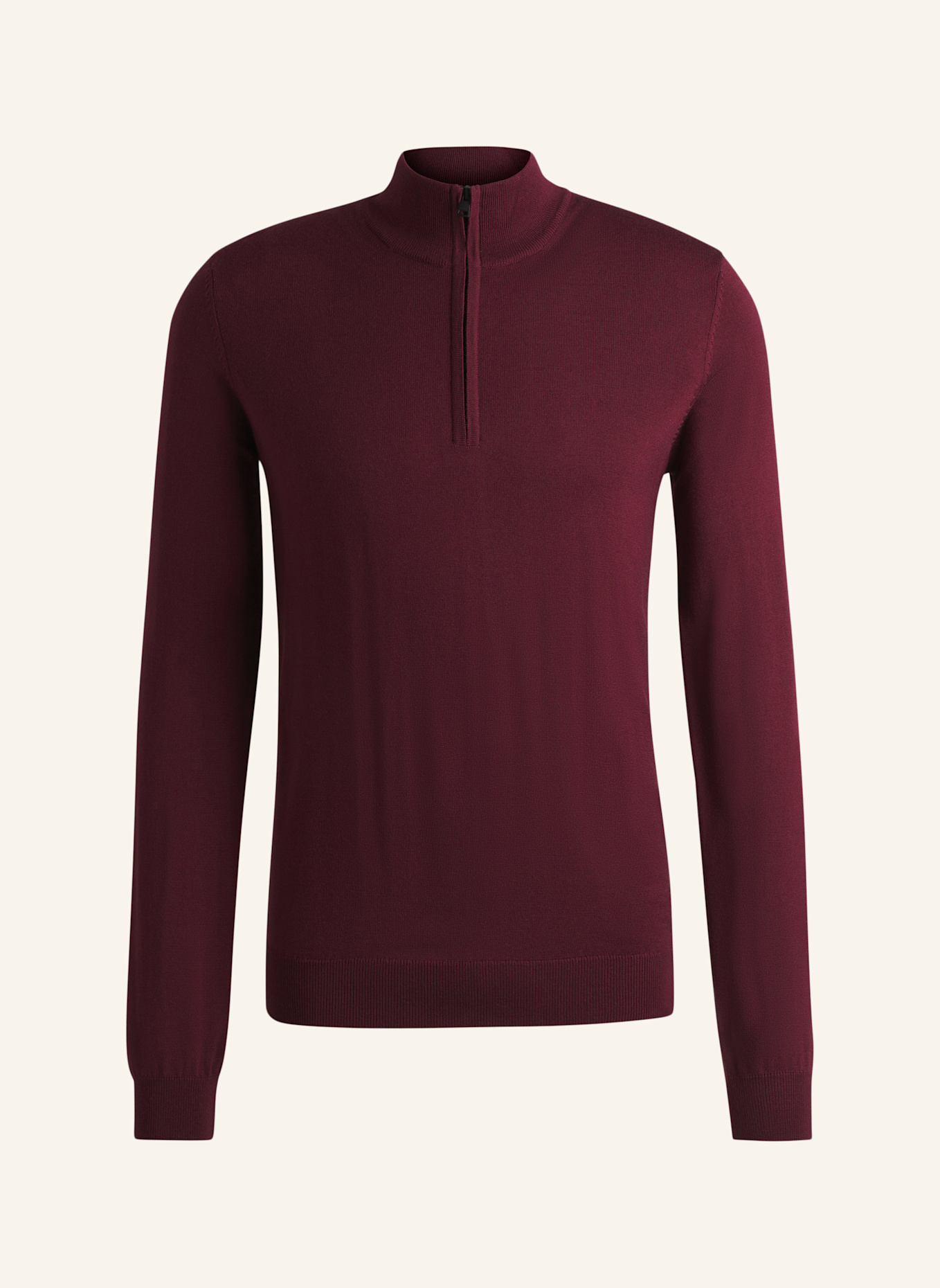 HUGO Pullover SAN QUIRIN-M Regular Fit, Farbe: DUNKELROT (Bild 1)