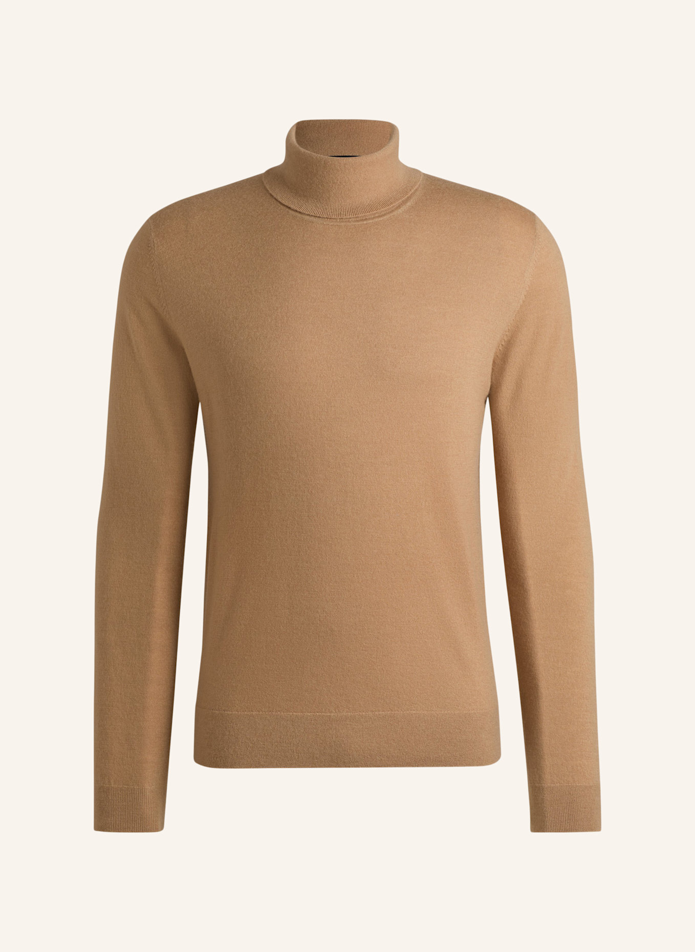 BOSS Pullover L-BERNARDO Regular Fit, Farbe: BEIGE (Bild 1)