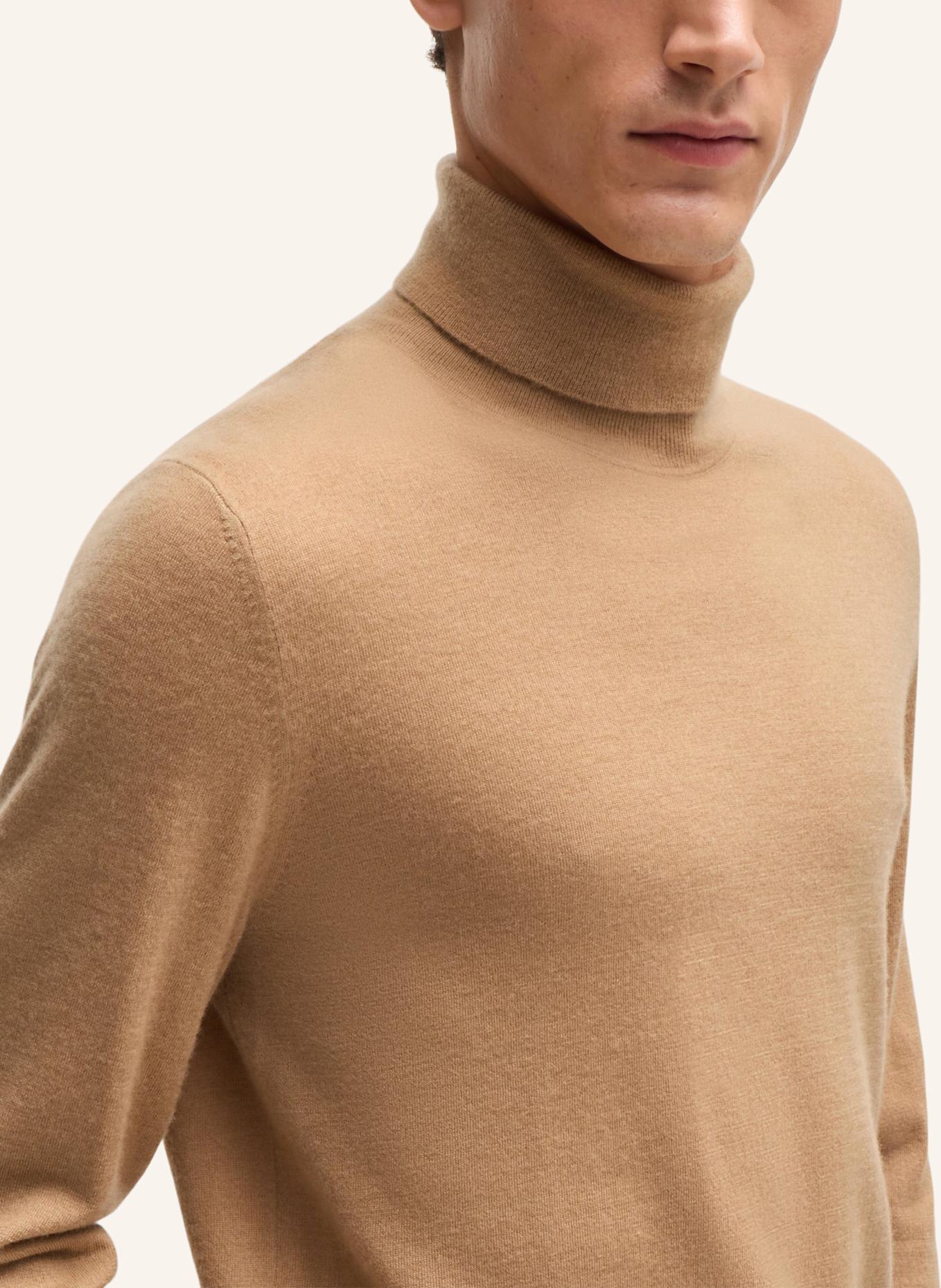 BOSS Pullover L-BERNARDO Regular Fit, Farbe: BEIGE (Bild 3)