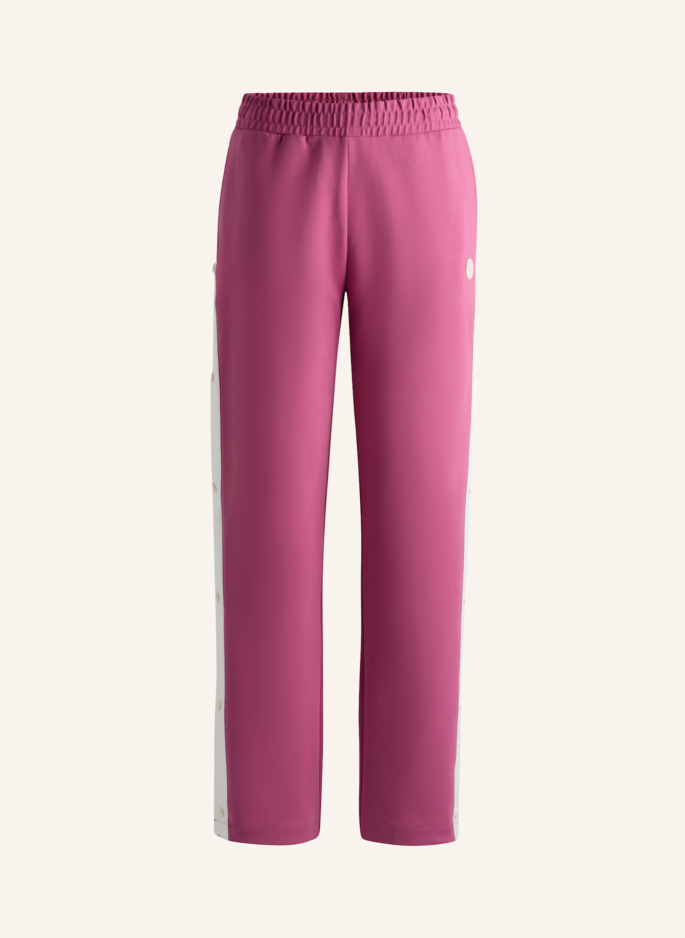 HUGO Casual Hose NUSARAH_B Relaxed Fit, Farbe: PINK (Bild 1)