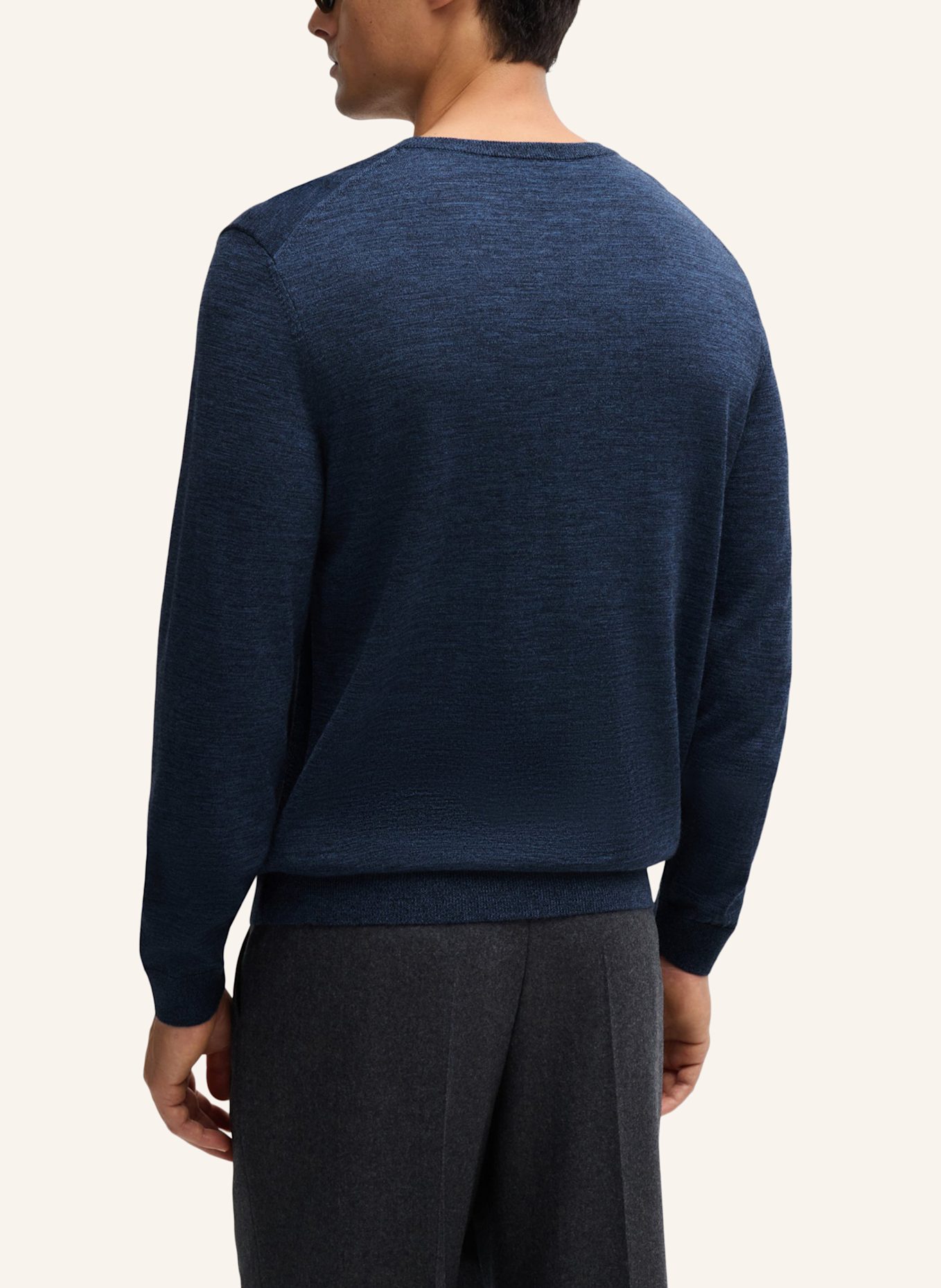 BOSS Pullover LENO-P Slim Fit, Farbe: BLAU (Bild 2)