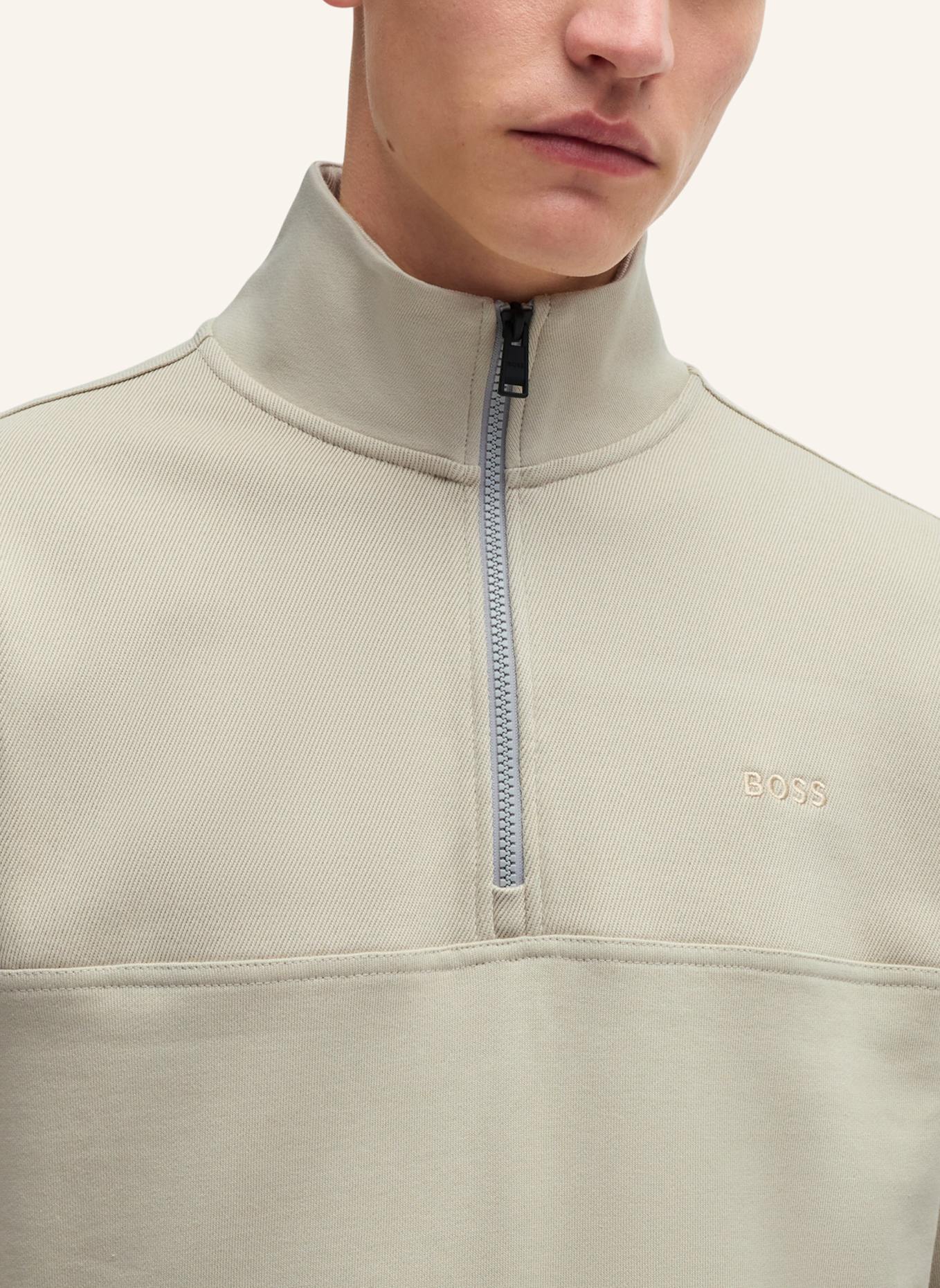 BOSS Sweatshirt ZE_COURDUROY Relaxed Fit, Farbe: BEIGE (Bild 3)