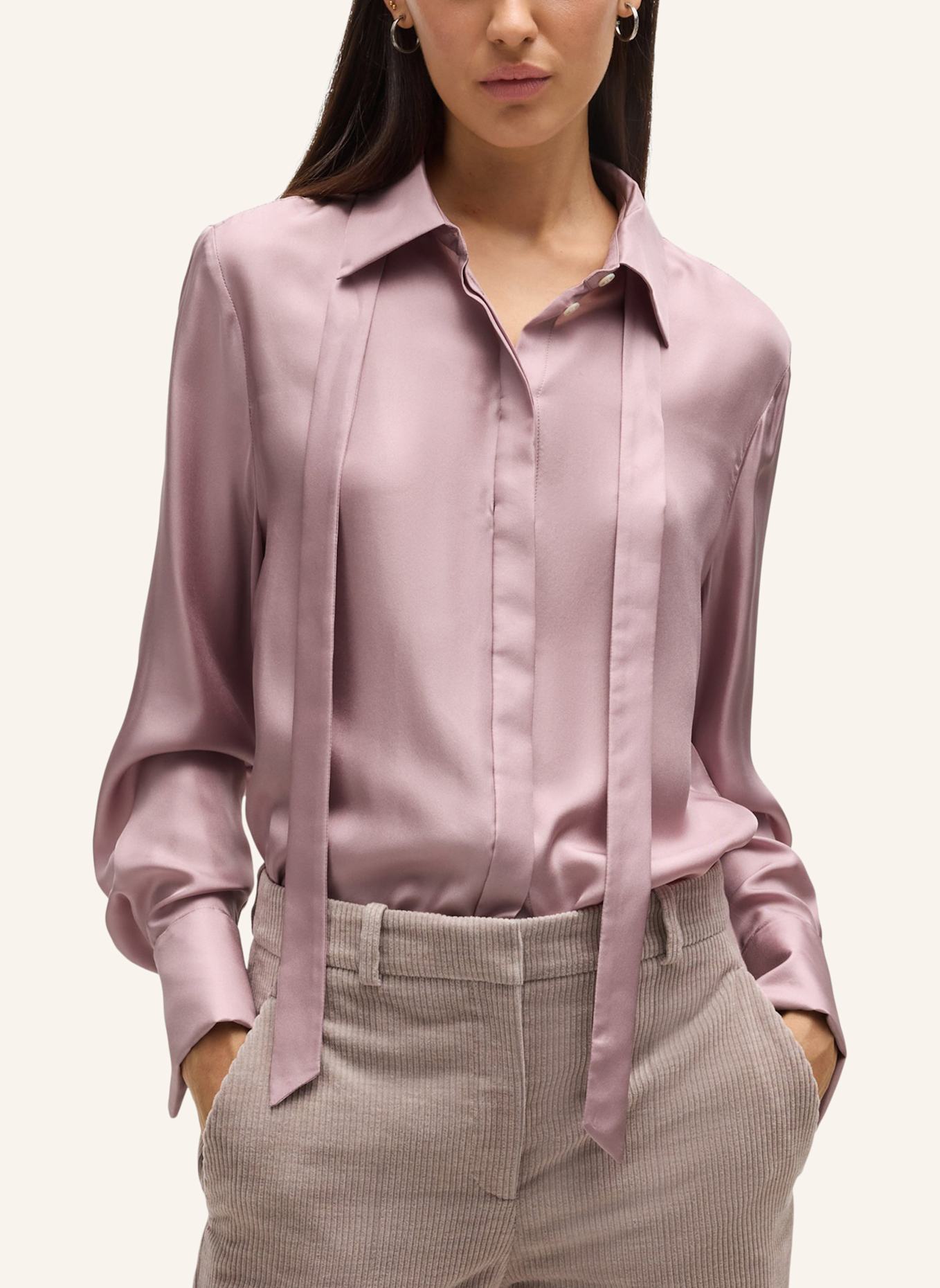 BOSS Business Bluse BASMINE Regular Fit, Farbe: HELLLILA (Bild 5)