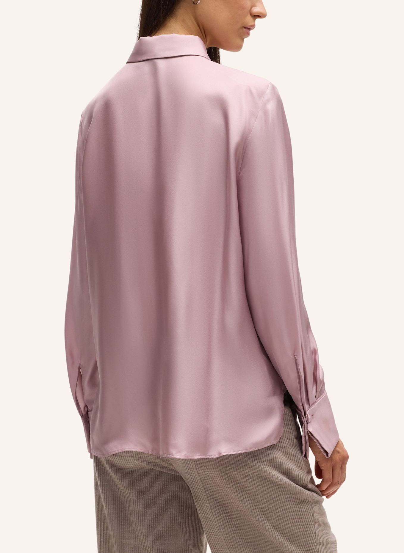 BOSS Business Bluse BASMINE Regular Fit, Farbe: HELLLILA (Bild 2)