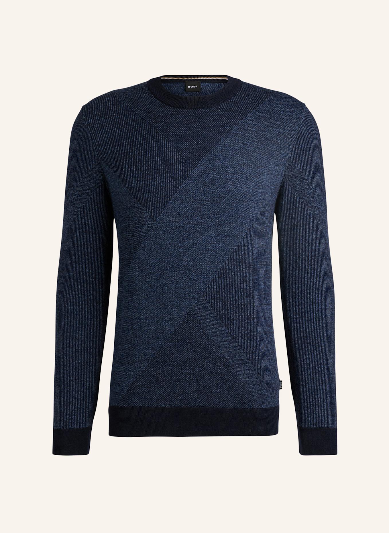 BOSS Pullover H-ECLAUS Regular Fit, Farbe: DUNKELBLAU (Bild 1)