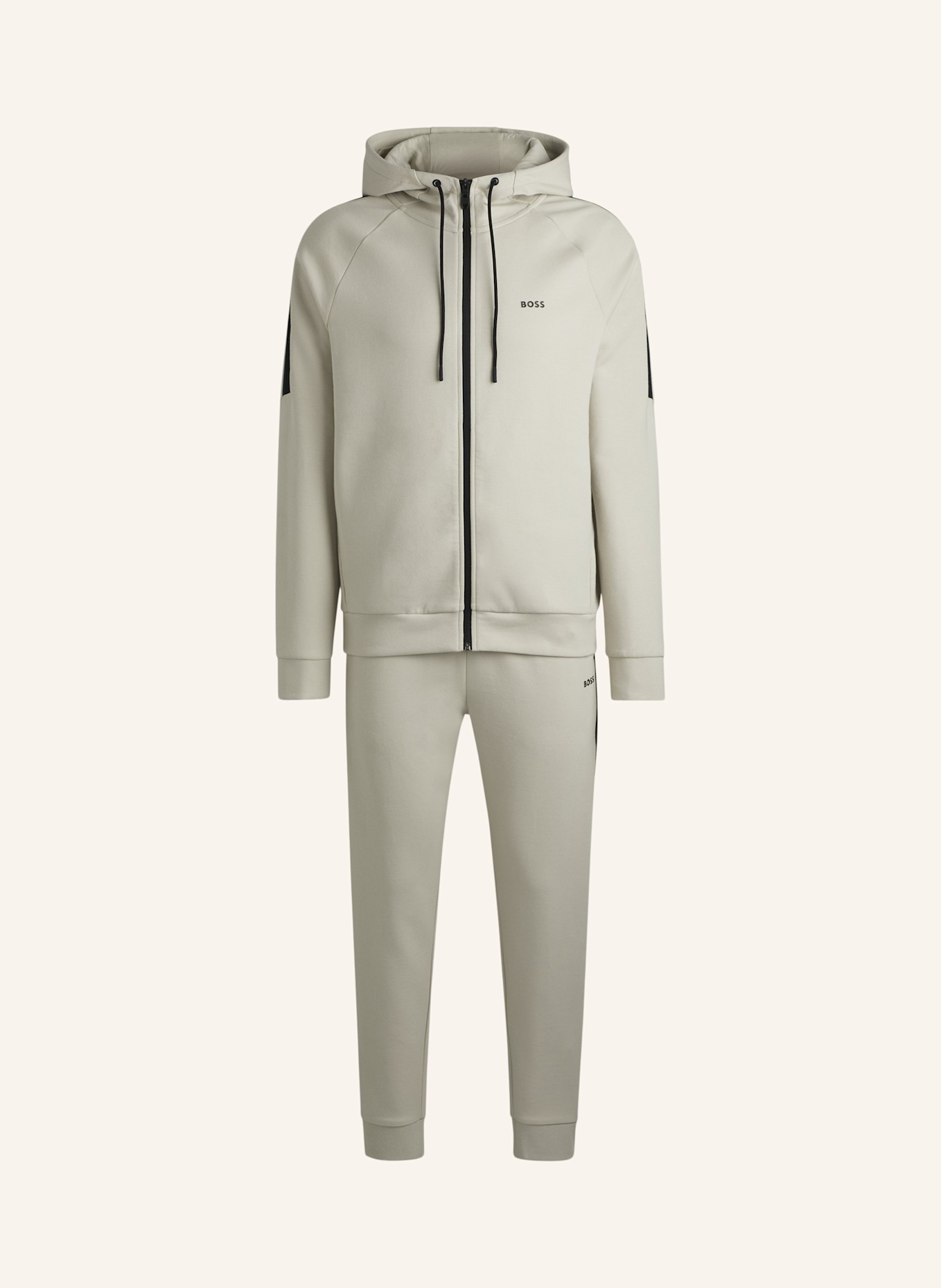 BOSS Sweatshirt TRACKSUIT SET Regular Fit, Farbe: BEIGE (Bild 1)