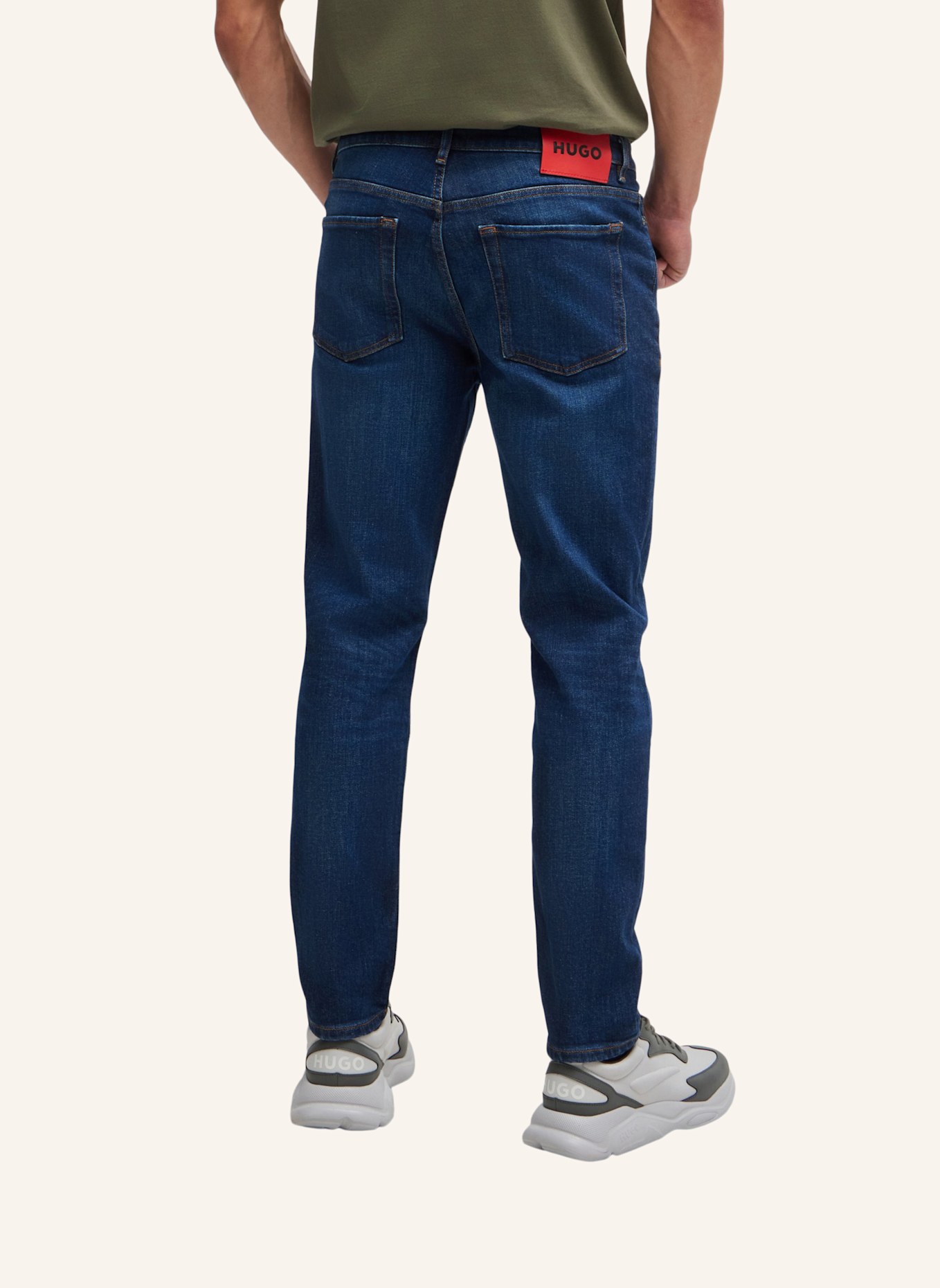 HUGO Jeans HUGO 634 Tapered Fit, Farbe: DUNKELBLAU (Bild 3)