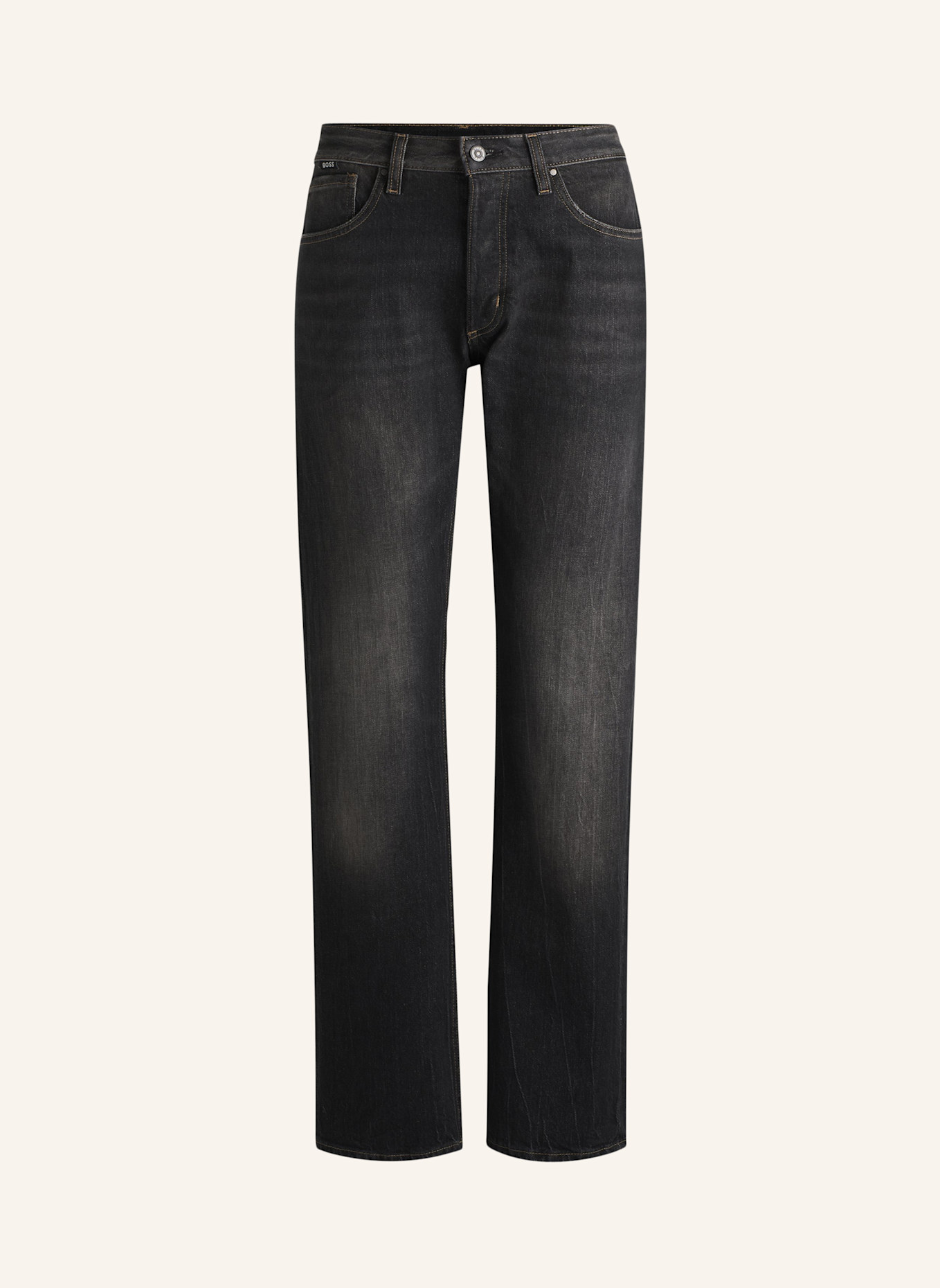 BOSS Jeans HEIGHT-CLASSIC JEAN Regular Fit, Farbe: SCHWARZ (Bild 1)