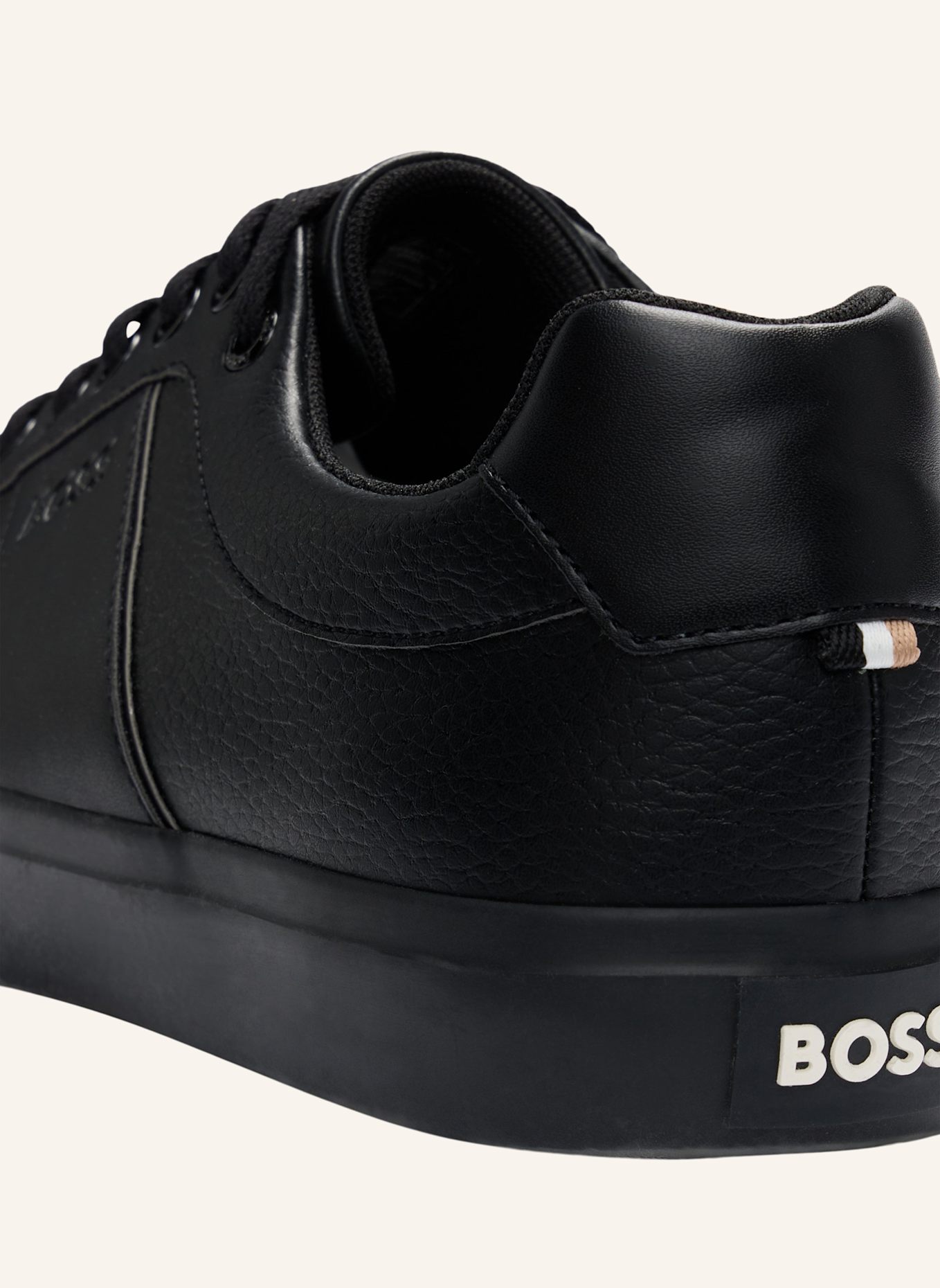 BOSS Sneaker AIDEN_TENN_GRLTP, Farbe: SCHWARZ (Bild 2)