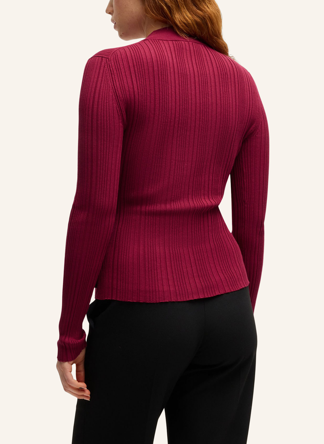 HUGO Pullover SARPHAMMY Slim Fit, Farbe: ROT (Bild 2)