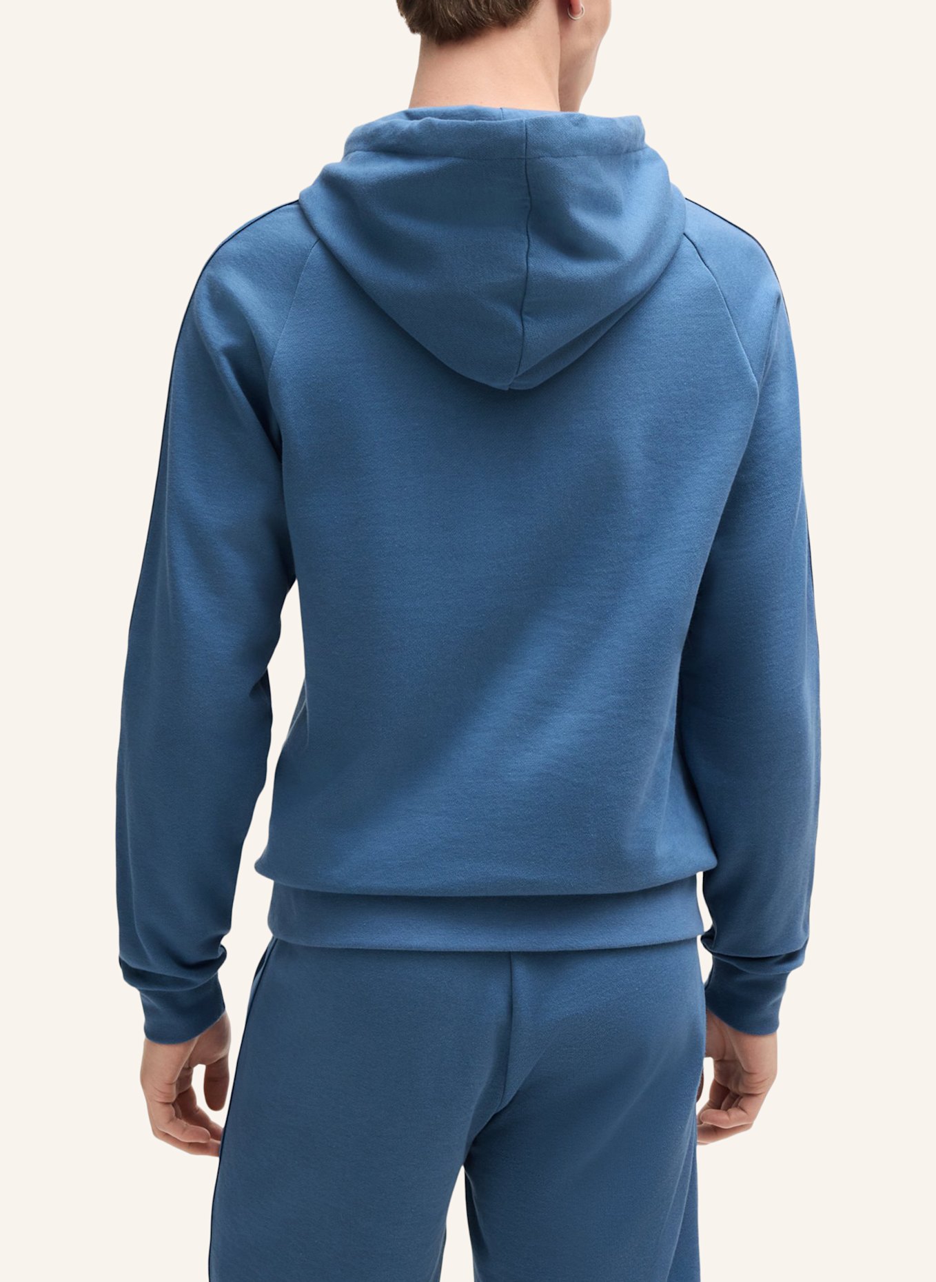 HUGO Loungewear Oberteil TONAL LOGO HOODIE Regular Fit, Farbe: BLAU (Bild 2)