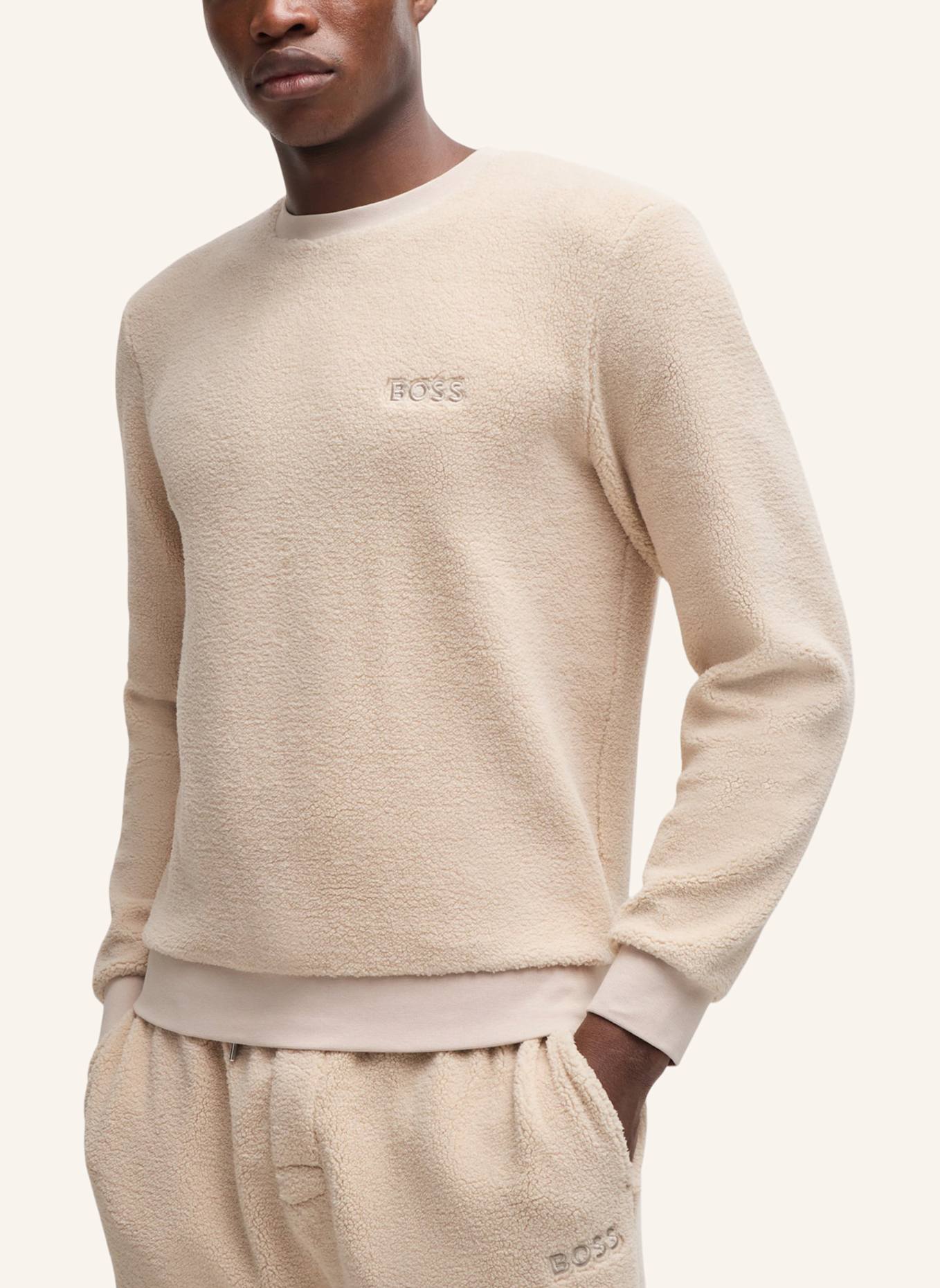 BOSS Loungewear Oberteil CONTEM. SWEATSHIRT Regular Fit, Farbe: WEISS (Bild 4)