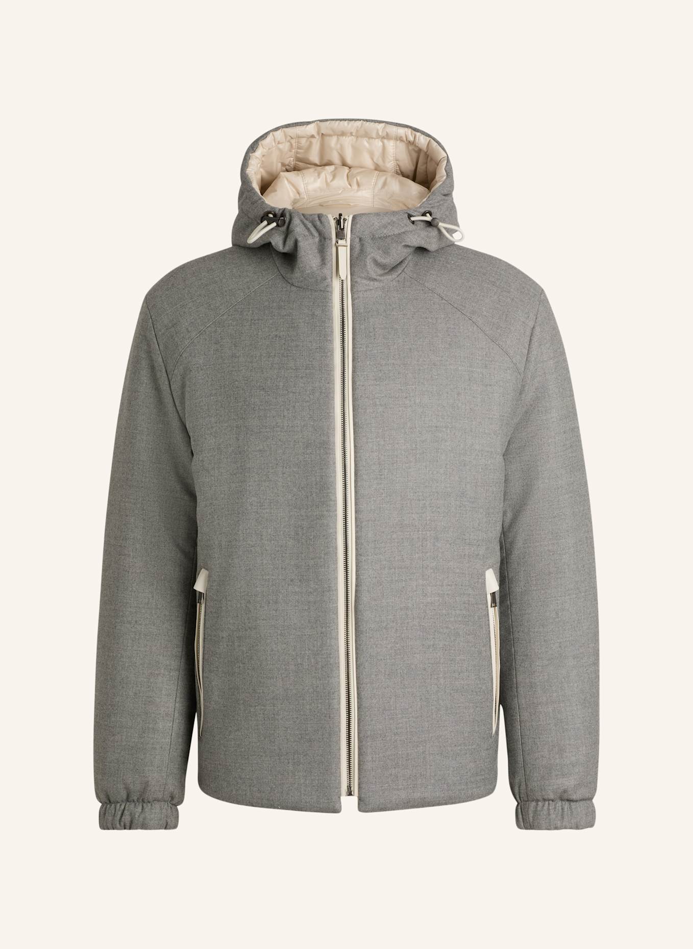 BOSS Casual Jacke L-CIROMO Regular Fit, Farbe: WEISS (Bild 1)