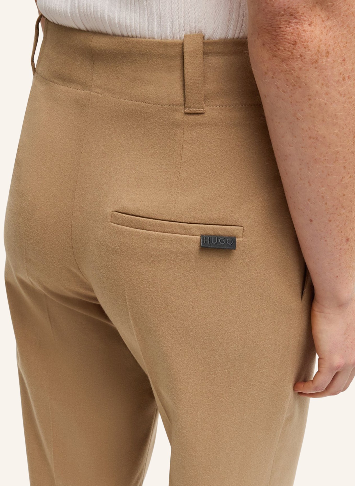 HUGO Business Hose HULANA Regular Fit, Farbe: BRAUN (Bild 4)