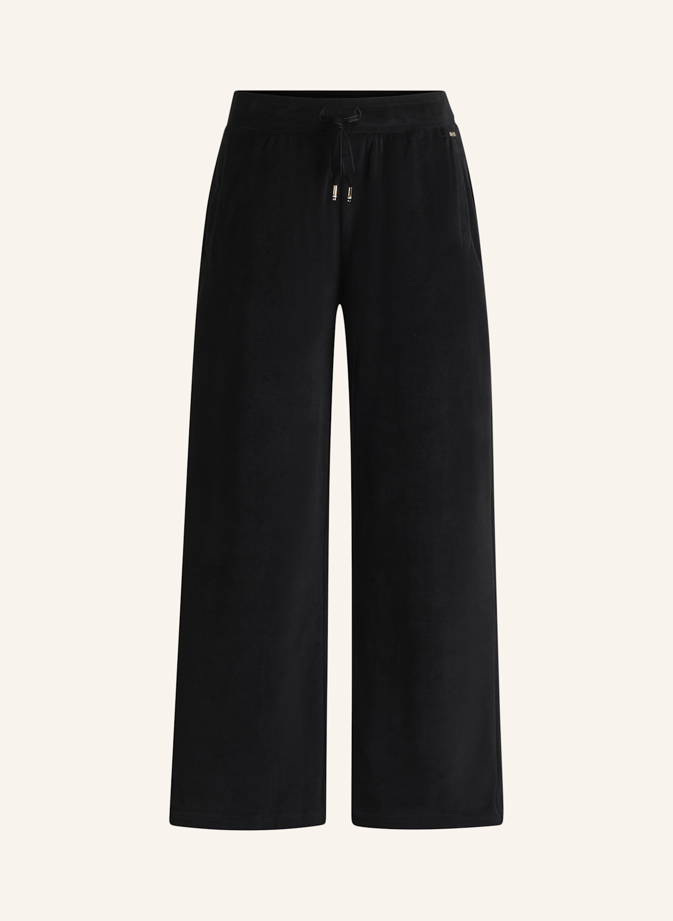 BOSS Loungewear Unterteil VELLUTO_PANTS, Farbe: SCHWARZ (Bild 1)