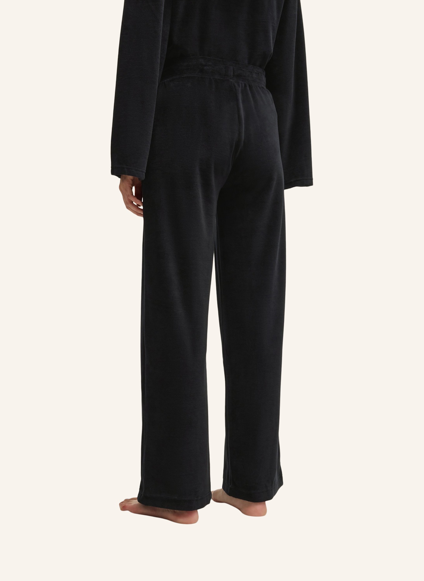 BOSS Loungewear Unterteil VELLUTO_PANTS, Farbe: SCHWARZ (Bild 2)