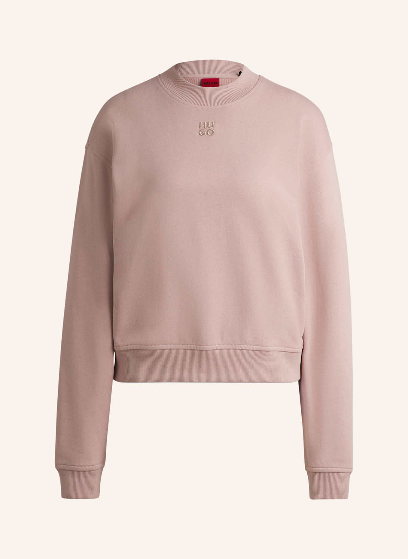 HUGO Sweatshirt DAXANDRIA Relaxed Fit, Farbe: HELLROSA (Bild 1)