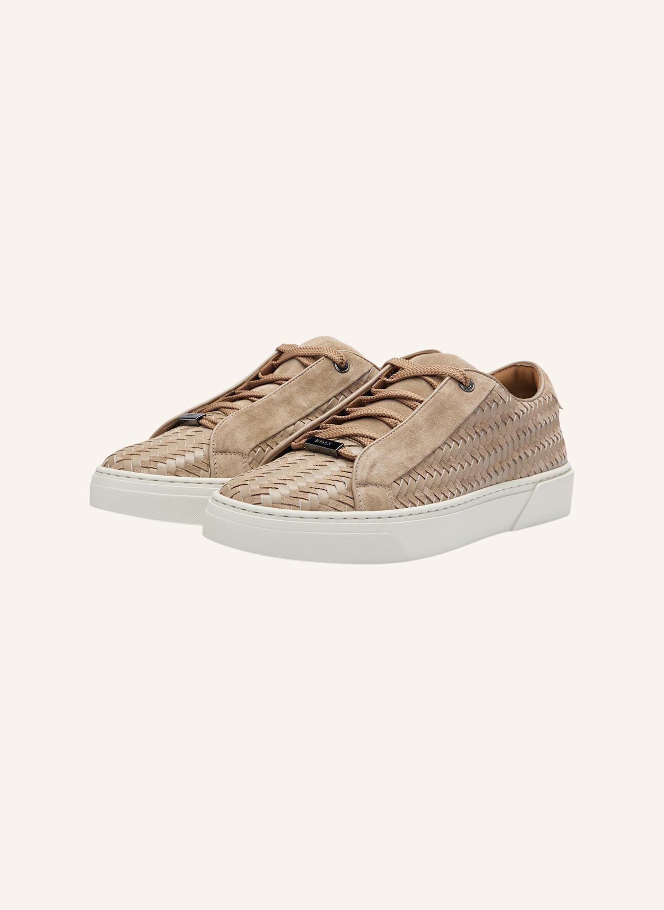 BOSS Sneaker GARY_TENN_SDLTWV, Farbe: KHAKI (Bild 1)