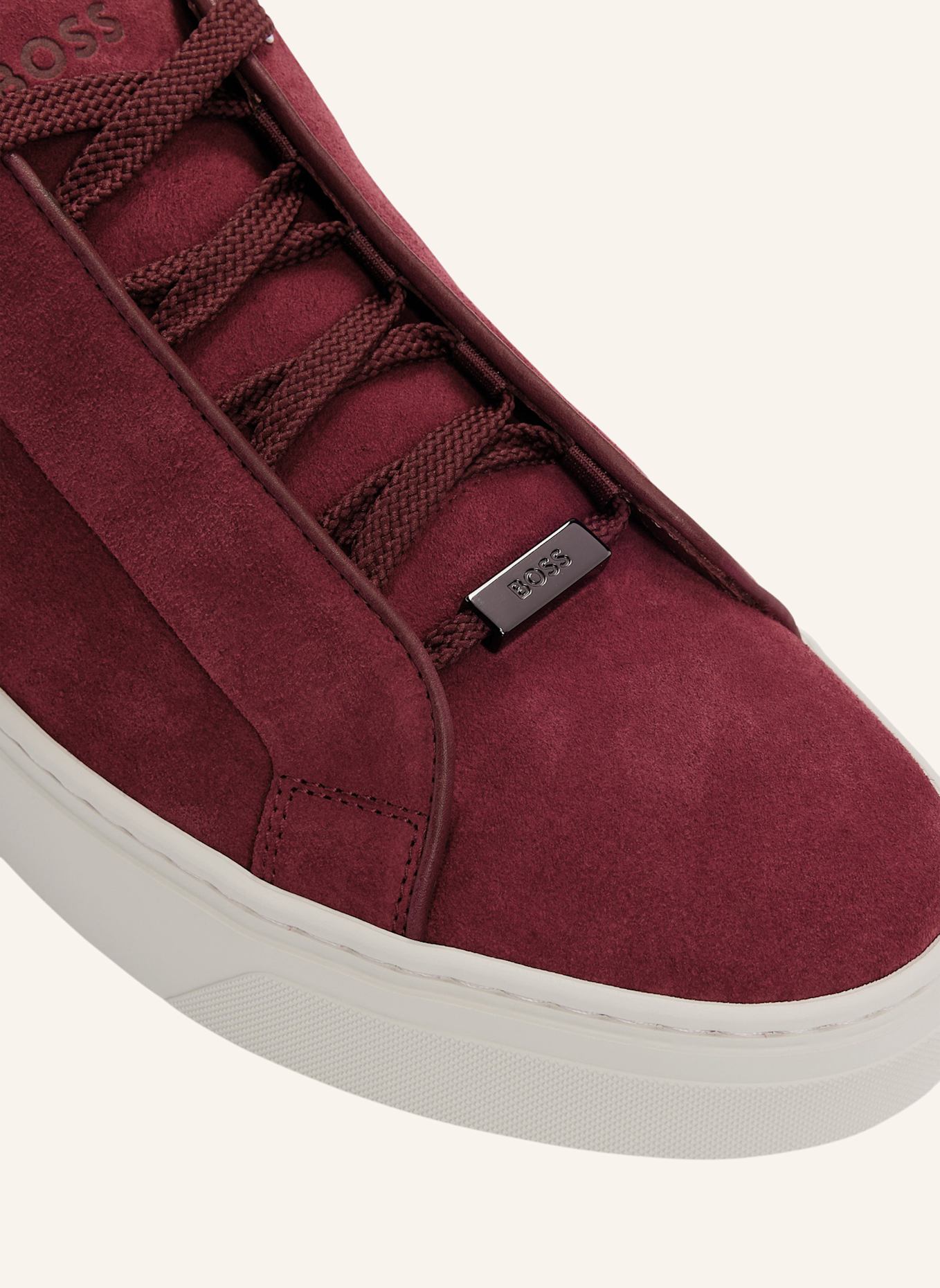 BOSS Sneaker GARY_TENN_SDSF, Farbe: ROT (Bild 2)