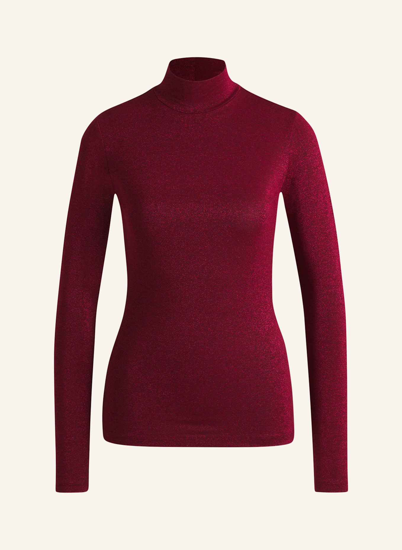 HUGO Casual Top DELAINA Regular Fit, Farbe: ROT (Bild 1)