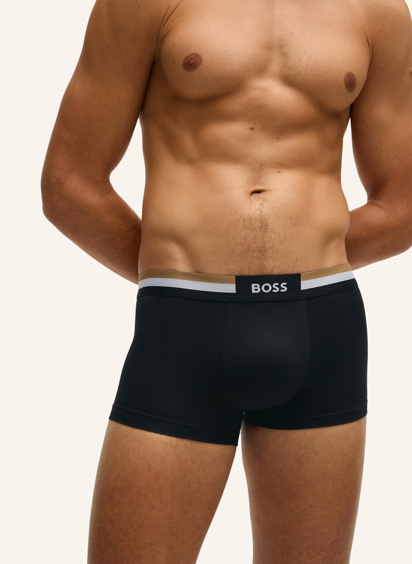 BOSS Boxershort TRUNK 3P MOTION, Farbe: SCHWARZ (Bild 3)