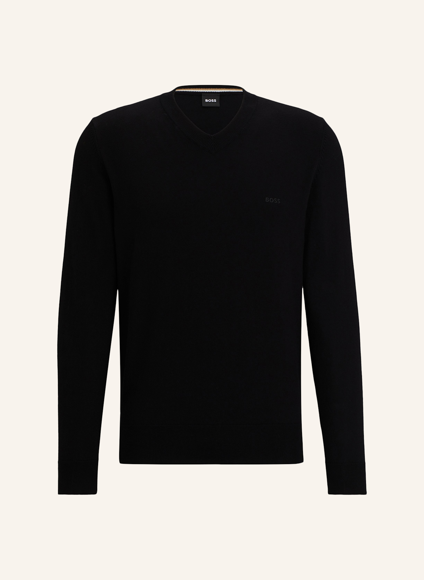 BOSS Pullover PACELLO-L Regular Fit, Farbe: SCHWARZ (Bild 1)