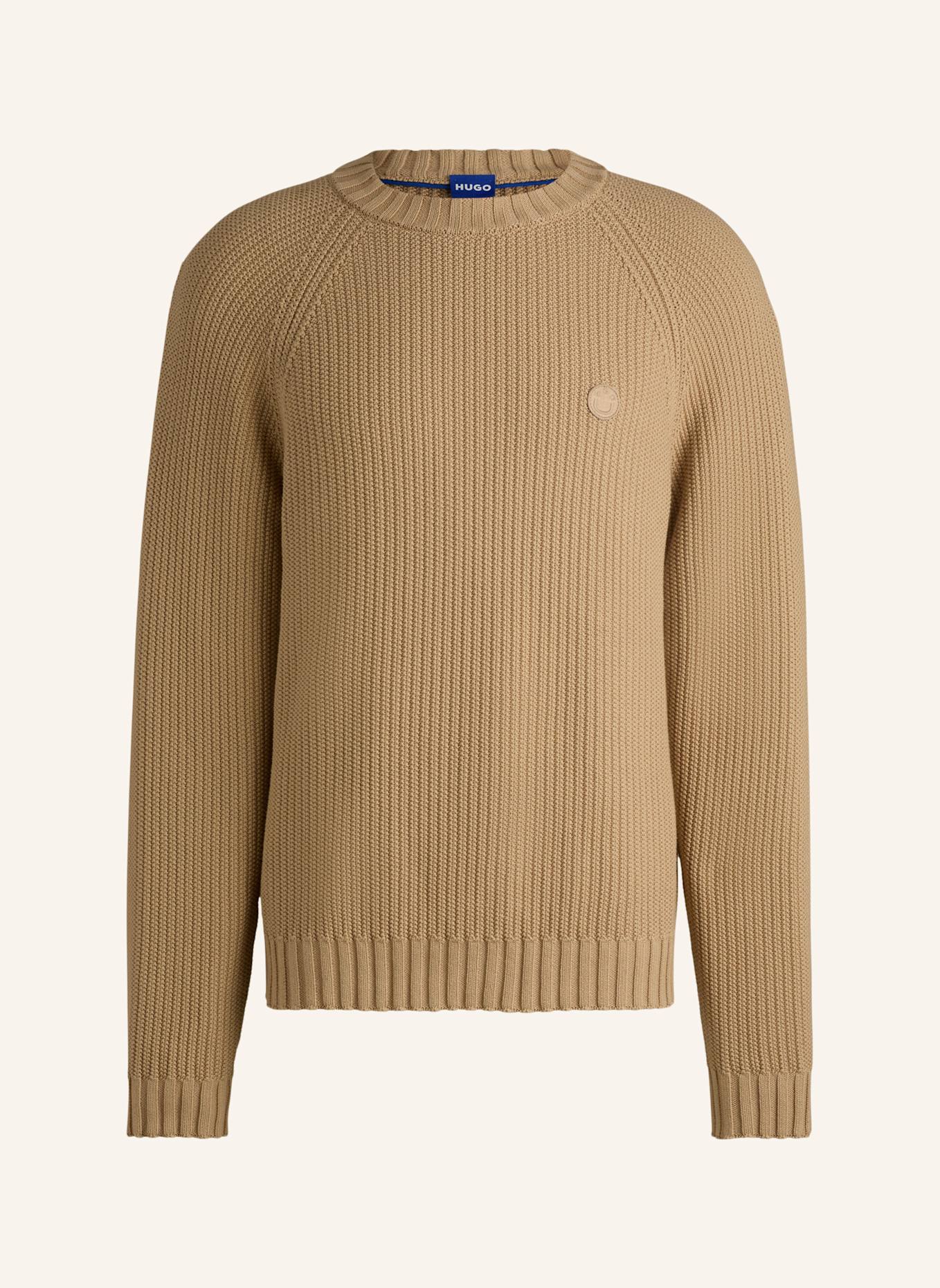 HUGO Pullover SONNI Relaxed Fit, Farbe: BEIGE (Bild 1)