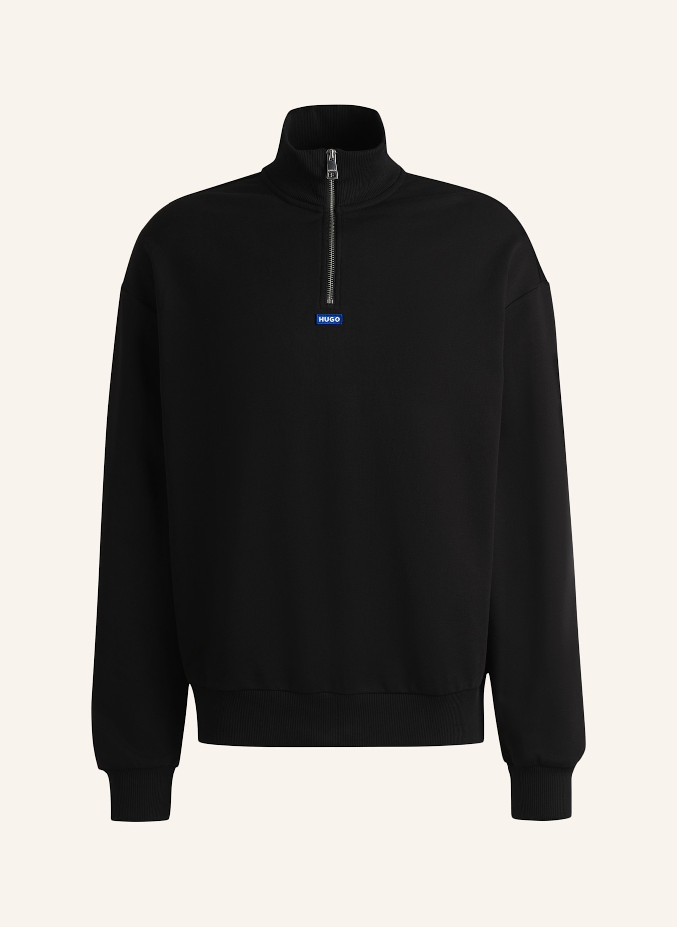 HUGO Sweatshirt NEELER Regular Fit, Farbe: SCHWARZ (Bild 1)