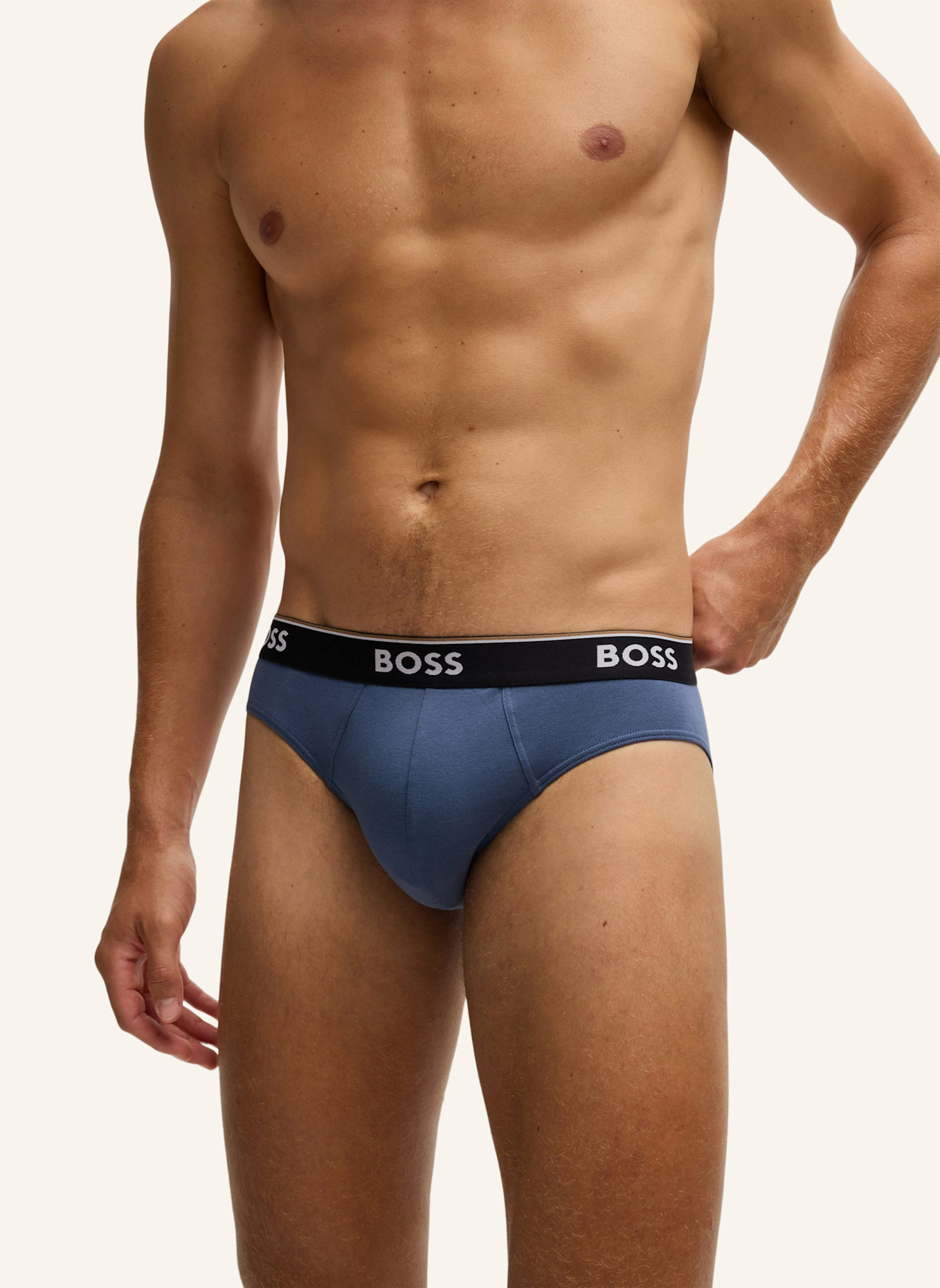 BOSS Slip BRIEF 3P POWER, Farbe: WEISS (Bild 3)