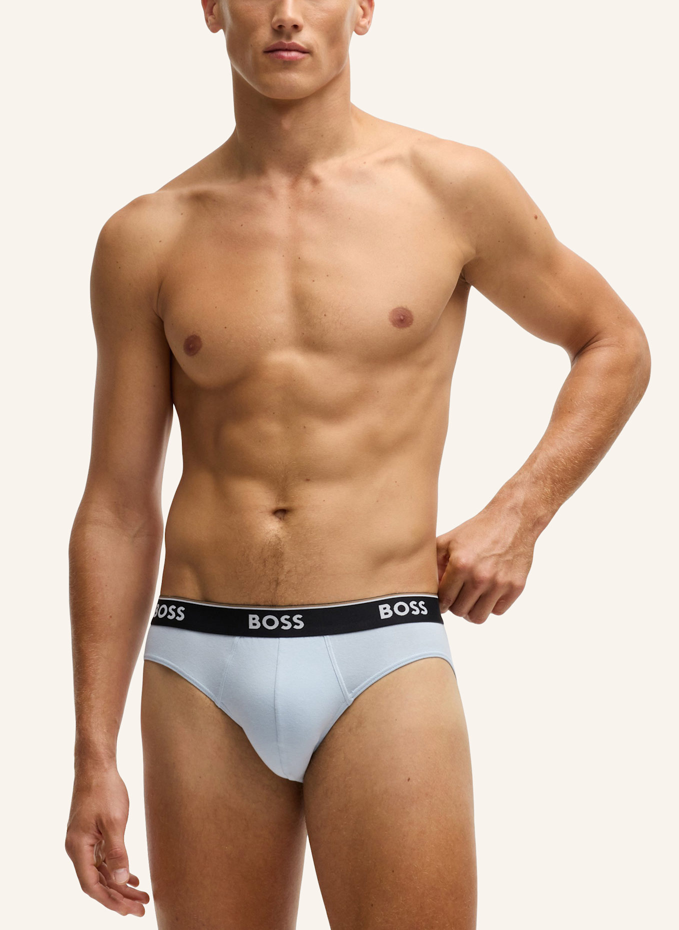 BOSS Slip BRIEF 3P POWER, Farbe: WEISS (Bild 6)